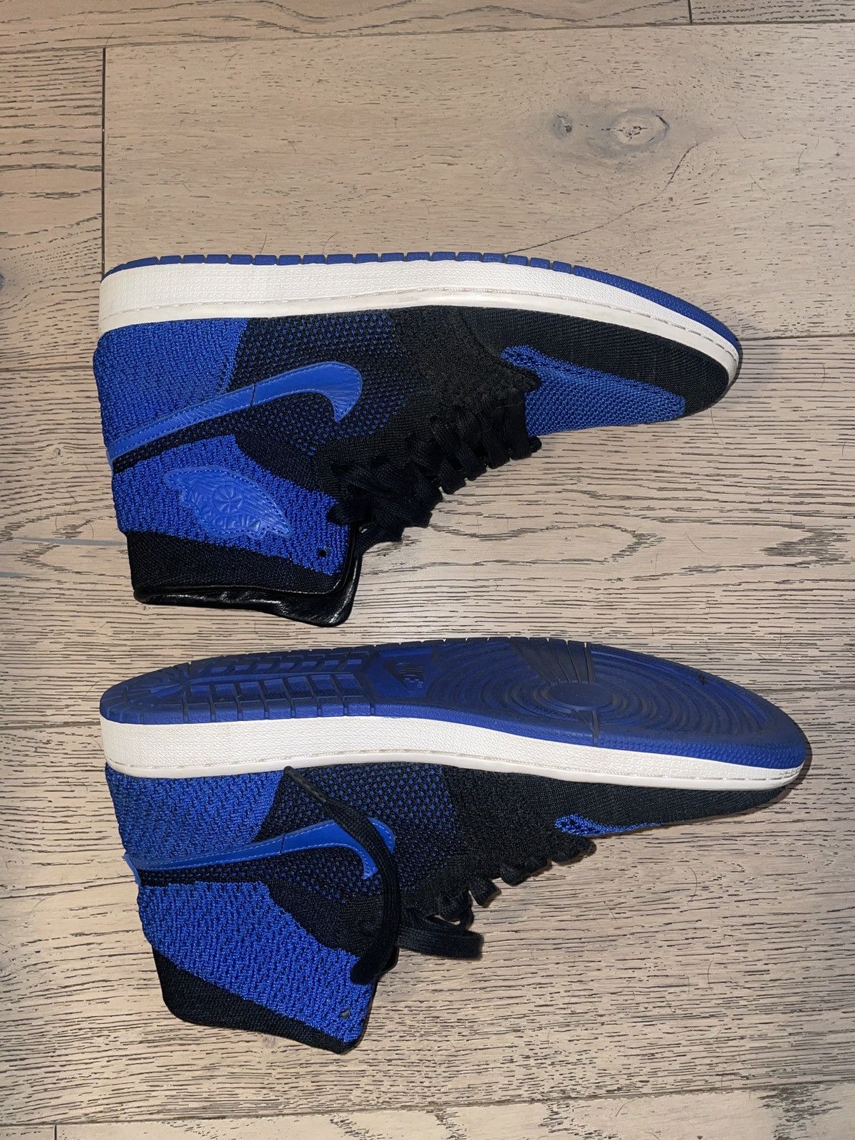 Jordan Brand × Nike Jordan 1 Flyknit Royal Size US 11 / EU 44 - 4 Thumbnail