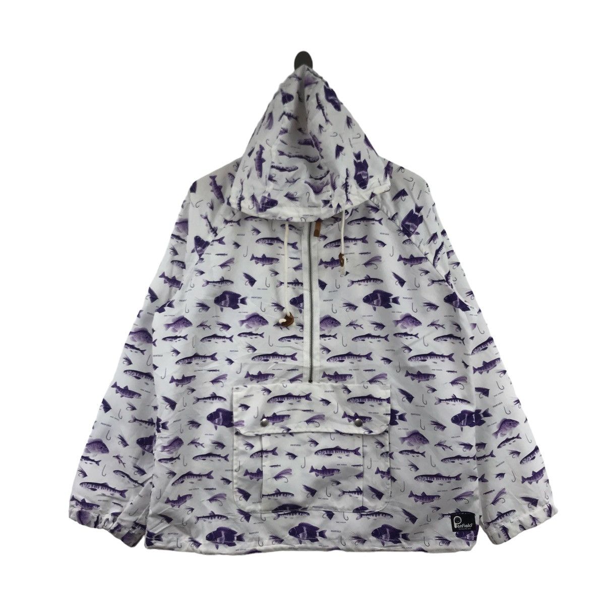 Penfield Vintage PENFIELD USA Outdoor Fish Design Windbreaker Jacket Size US L / EU 52-54 / 3 - 1 Thumbnail