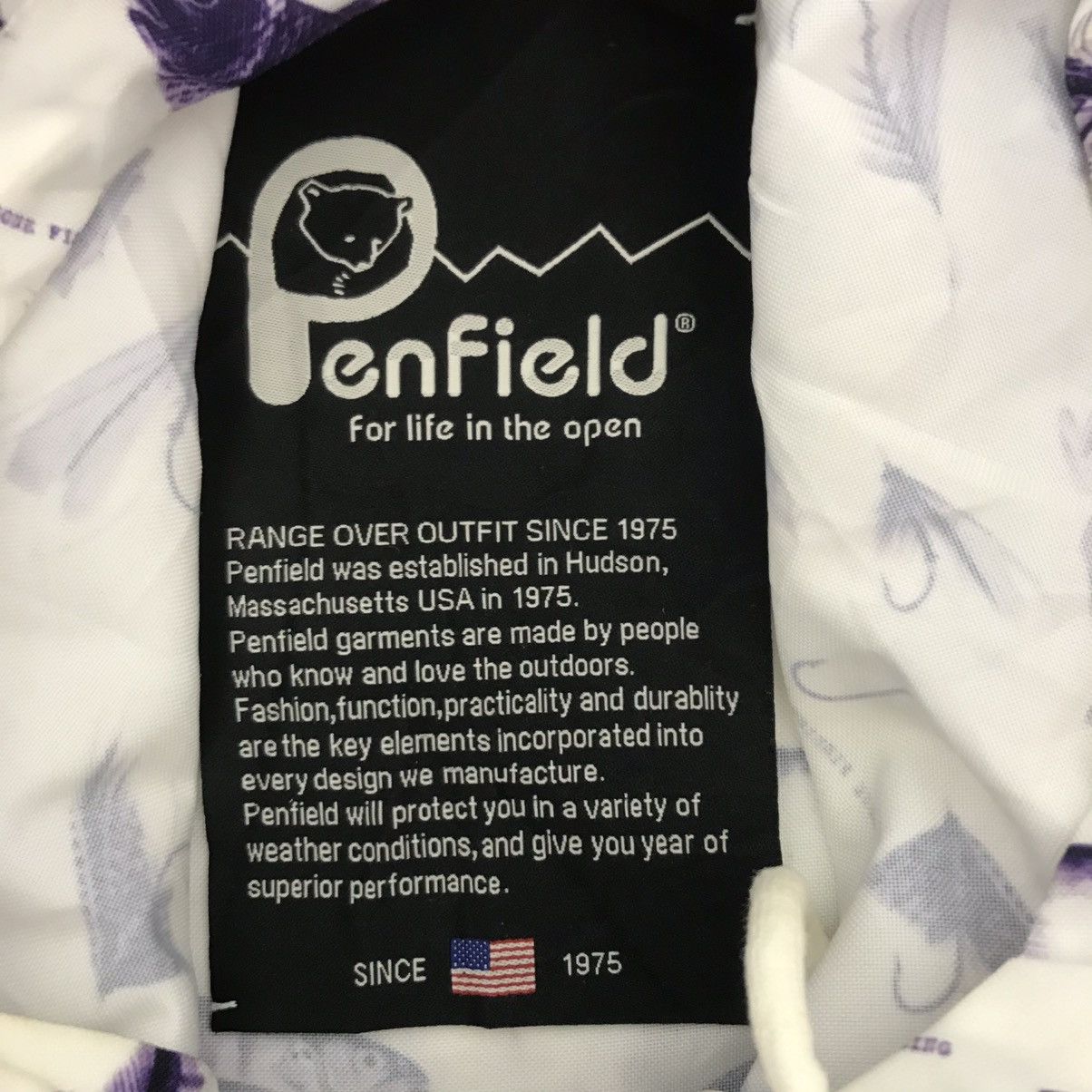 Penfield Vintage PENFIELD USA Outdoor Fish Design Windbreaker Jacket Size US L / EU 52-54 / 3 - 5 Thumbnail