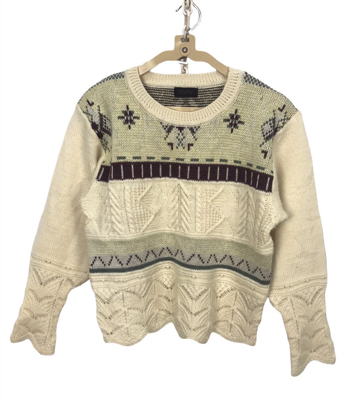 Japanese Brand Esprit mur knitwear sweatshirt croptop ladies Size ONE SIZE - 1 Thumbnail
