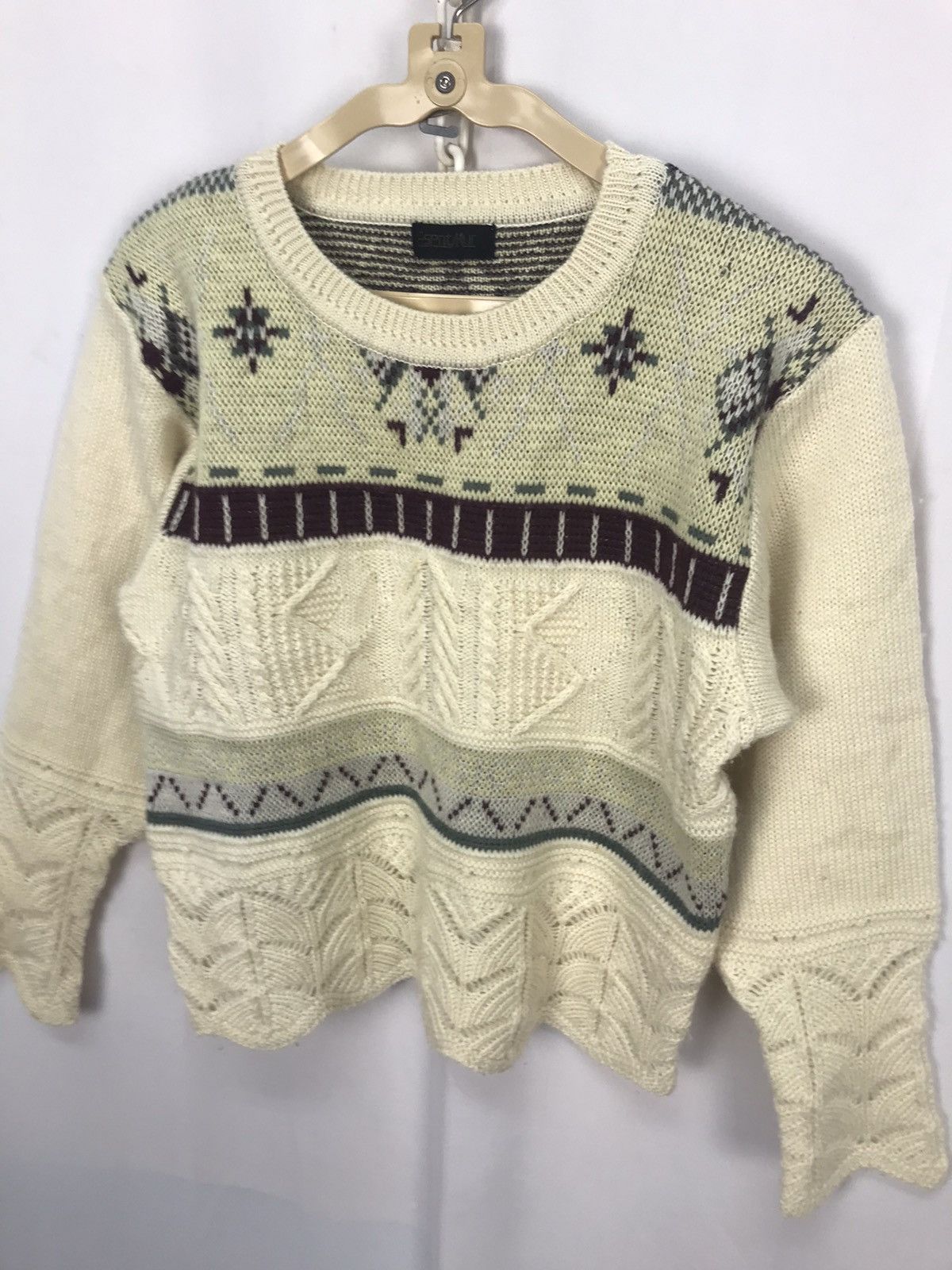 Japanese Brand Esprit mur knitwear sweatshirt croptop ladies Size ONE SIZE - 3 Thumbnail