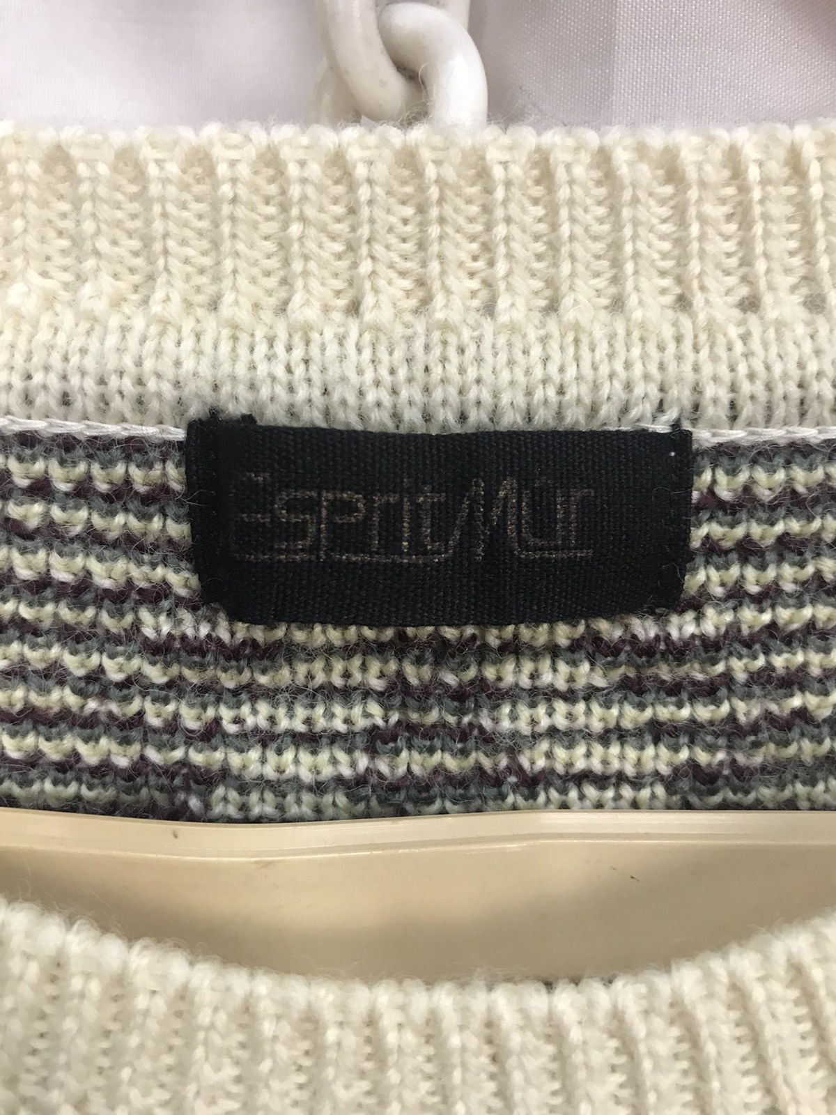 Japanese Brand Esprit mur knitwear sweatshirt croptop ladies Size ONE SIZE - 4 Thumbnail