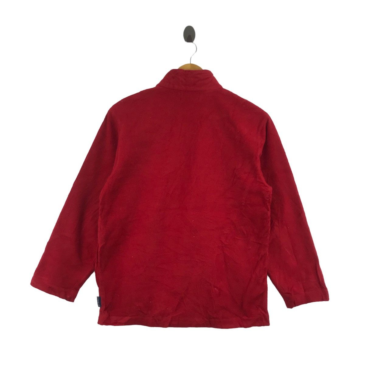 Kangol KANGOL Small Embroidered Logo Red Sherpa Sweatshirt Size US L / EU 52-54 / 3 - 9 Thumbnail