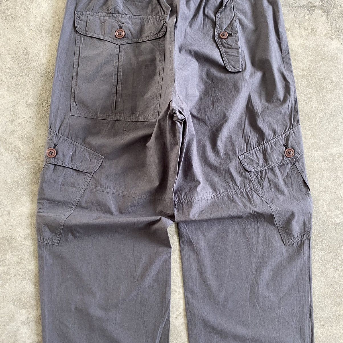 Issey Miyake Sunao Kuwahara Belted Cargo Easy Pants Size US 31 - 17 Thumbnail