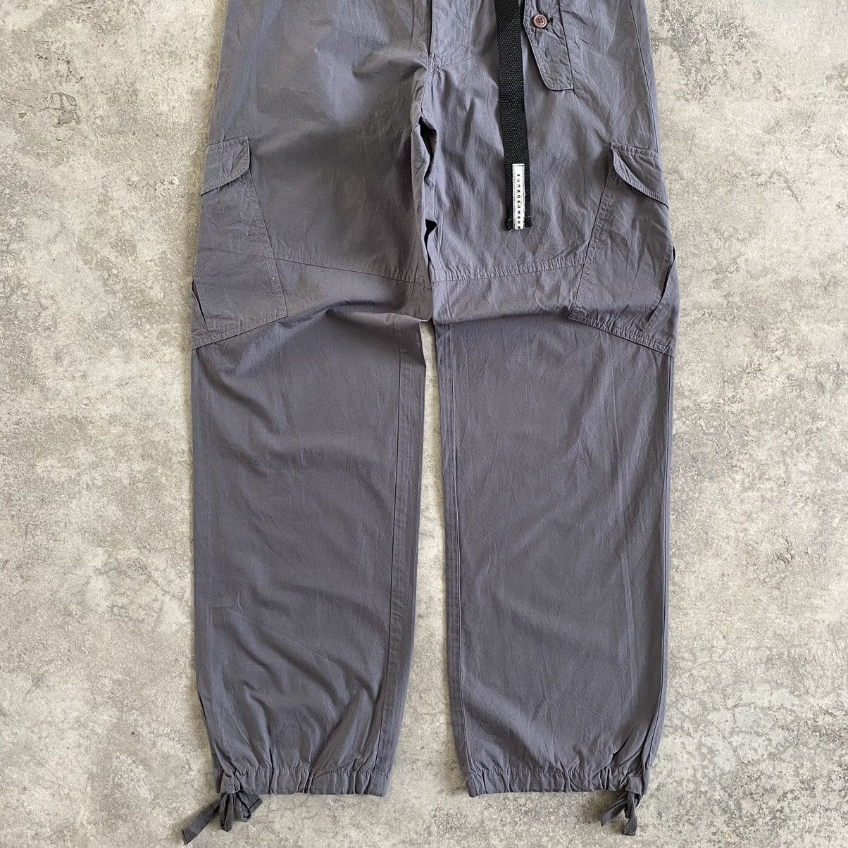 Issey Miyake Sunao Kuwahara Belted Cargo Easy Pants Size US 31 - 4 Thumbnail