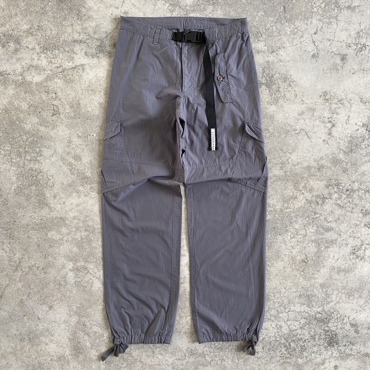 Issey Miyake Sunao Kuwahara Belted Cargo Easy Pants Size US 31 - 1 Thumbnail