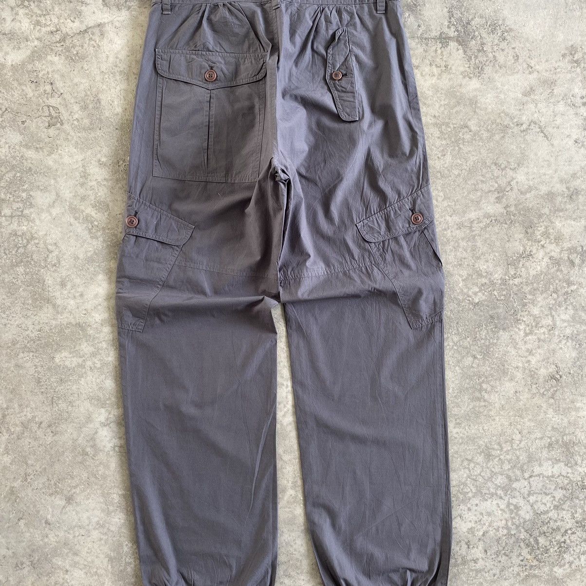 Issey Miyake Sunao Kuwahara Belted Cargo Easy Pants Size US 31 - 16 Thumbnail