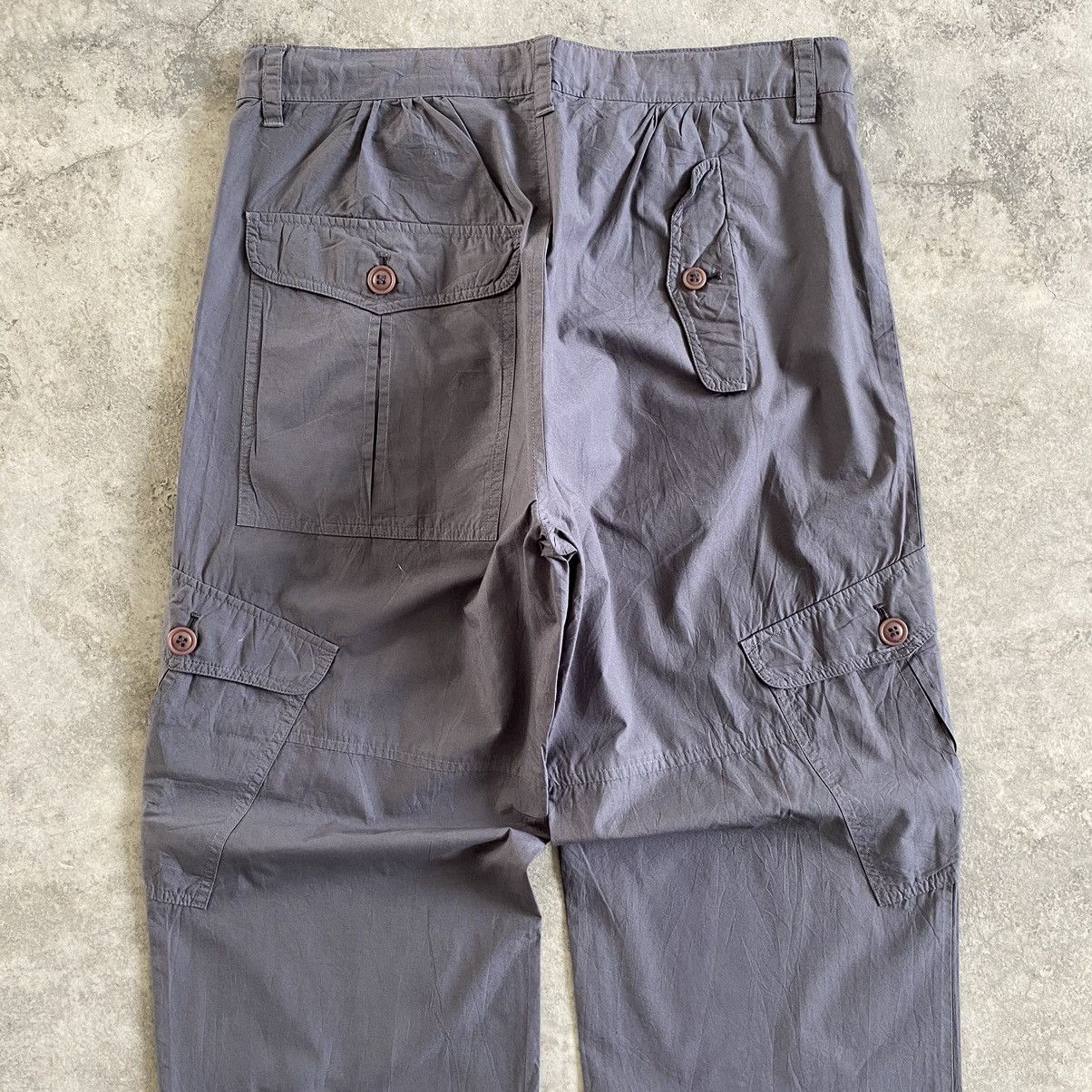 Issey Miyake Sunao Kuwahara Belted Cargo Easy Pants Size US 31 - 14 Thumbnail