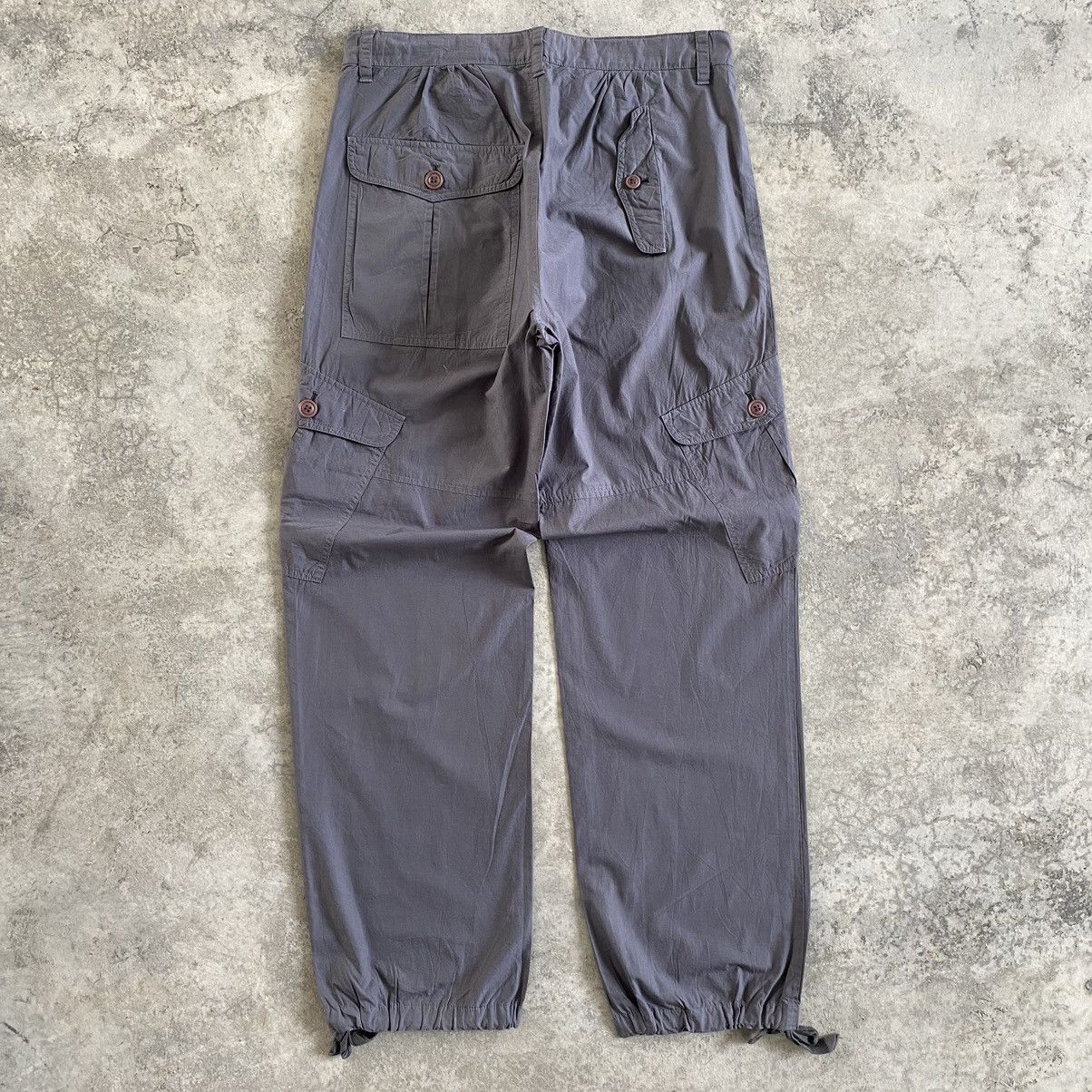 Issey Miyake Sunao Kuwahara Belted Cargo Easy Pants Size US 31 - 13 Thumbnail