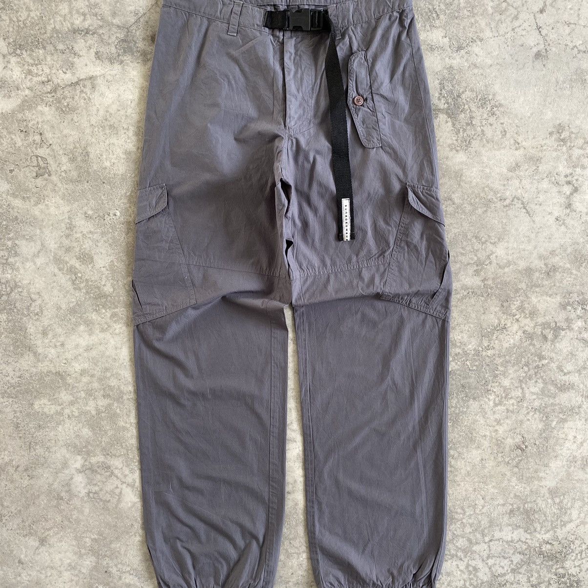 Issey Miyake Sunao Kuwahara Belted Cargo Easy Pants Size US 31 - 5 Thumbnail