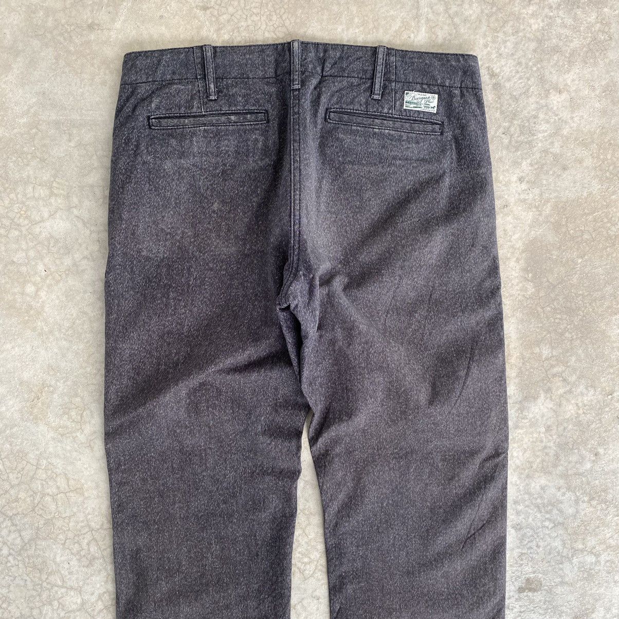 Burgus Plus Burgus Plus Made In Japan Salt and Pepper Faded Denim Jeans Size US 32 / EU 48 - 10 Thumbnail
