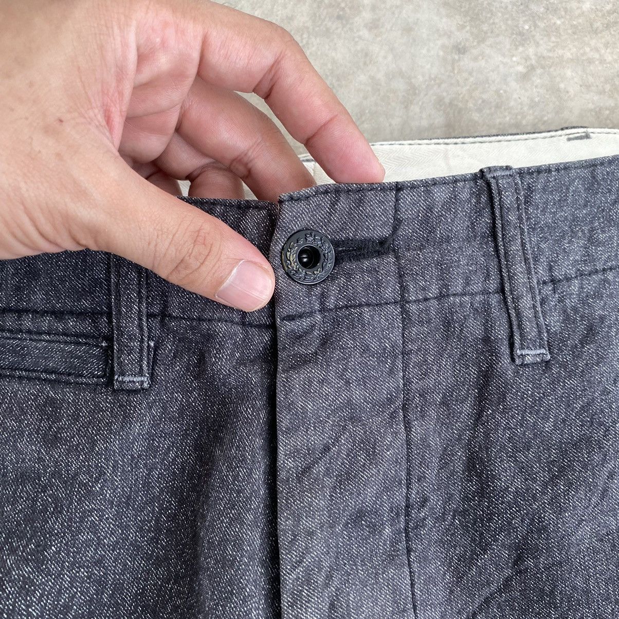 Burgus Plus Burgus Plus Made In Japan Salt and Pepper Faded Denim Jeans Size US 32 / EU 48 - 6 Thumbnail