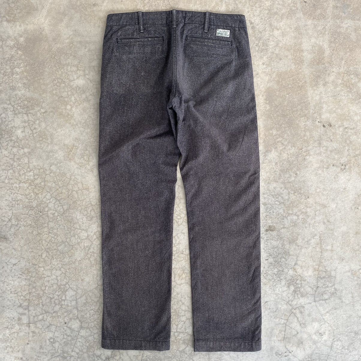 Burgus Plus Burgus Plus Made In Japan Salt and Pepper Faded Denim Jeans Size US 32 / EU 48 - 9 Thumbnail