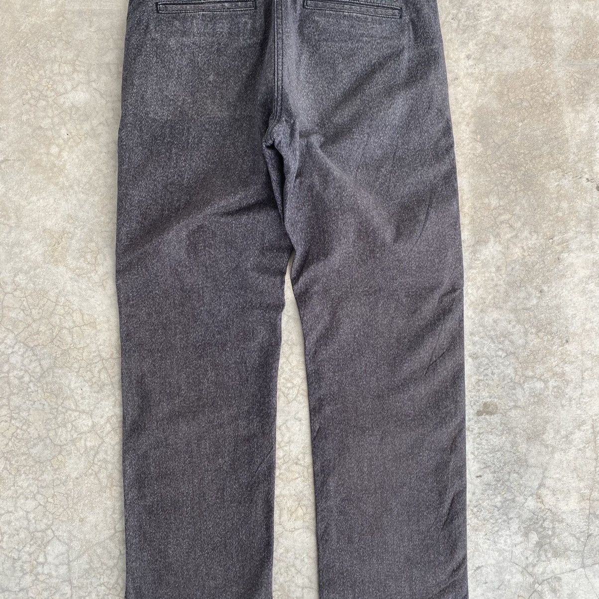 Burgus Plus Burgus Plus Made In Japan Salt and Pepper Faded Denim Jeans Size US 32 / EU 48 - 12 Thumbnail