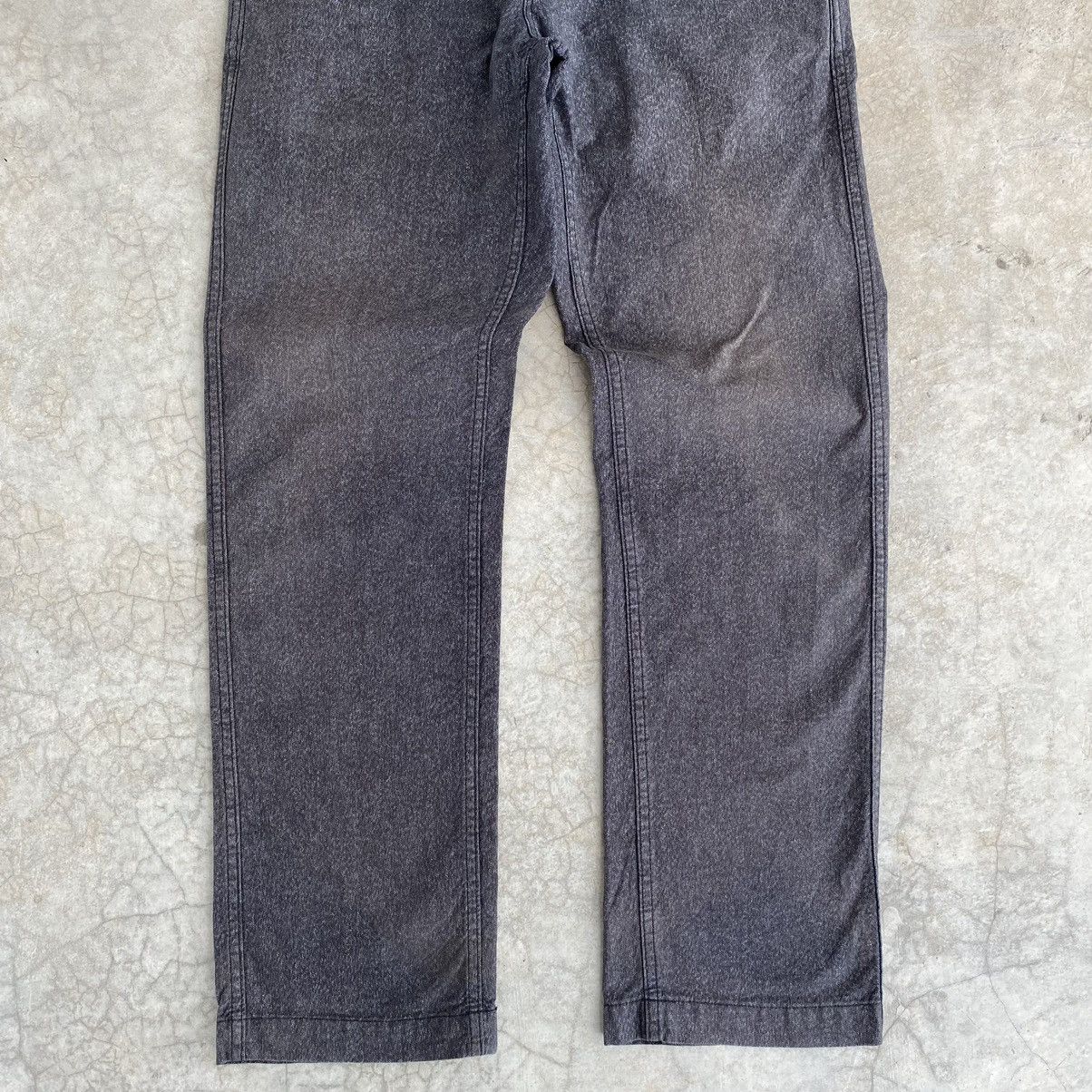 Burgus Plus Burgus Plus Made In Japan Salt and Pepper Faded Denim Jeans Size US 32 / EU 48 - 4 Thumbnail