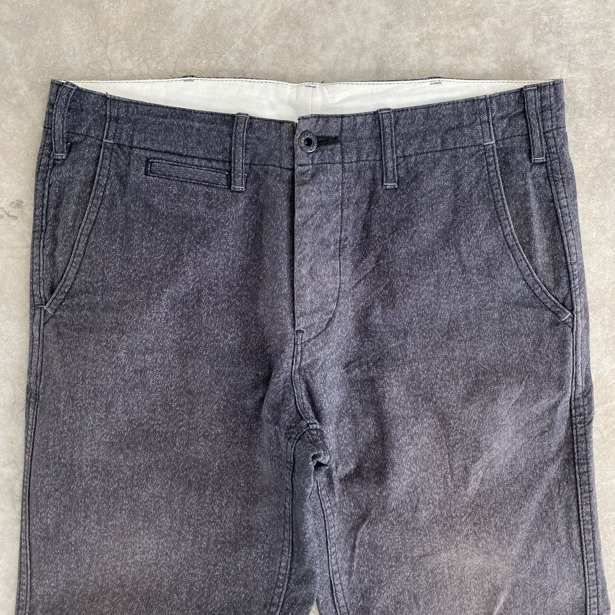 Burgus Plus Burgus Plus Made In Japan Salt and Pepper Faded Denim Jeans Size US 32 / EU 48 - 5 Thumbnail