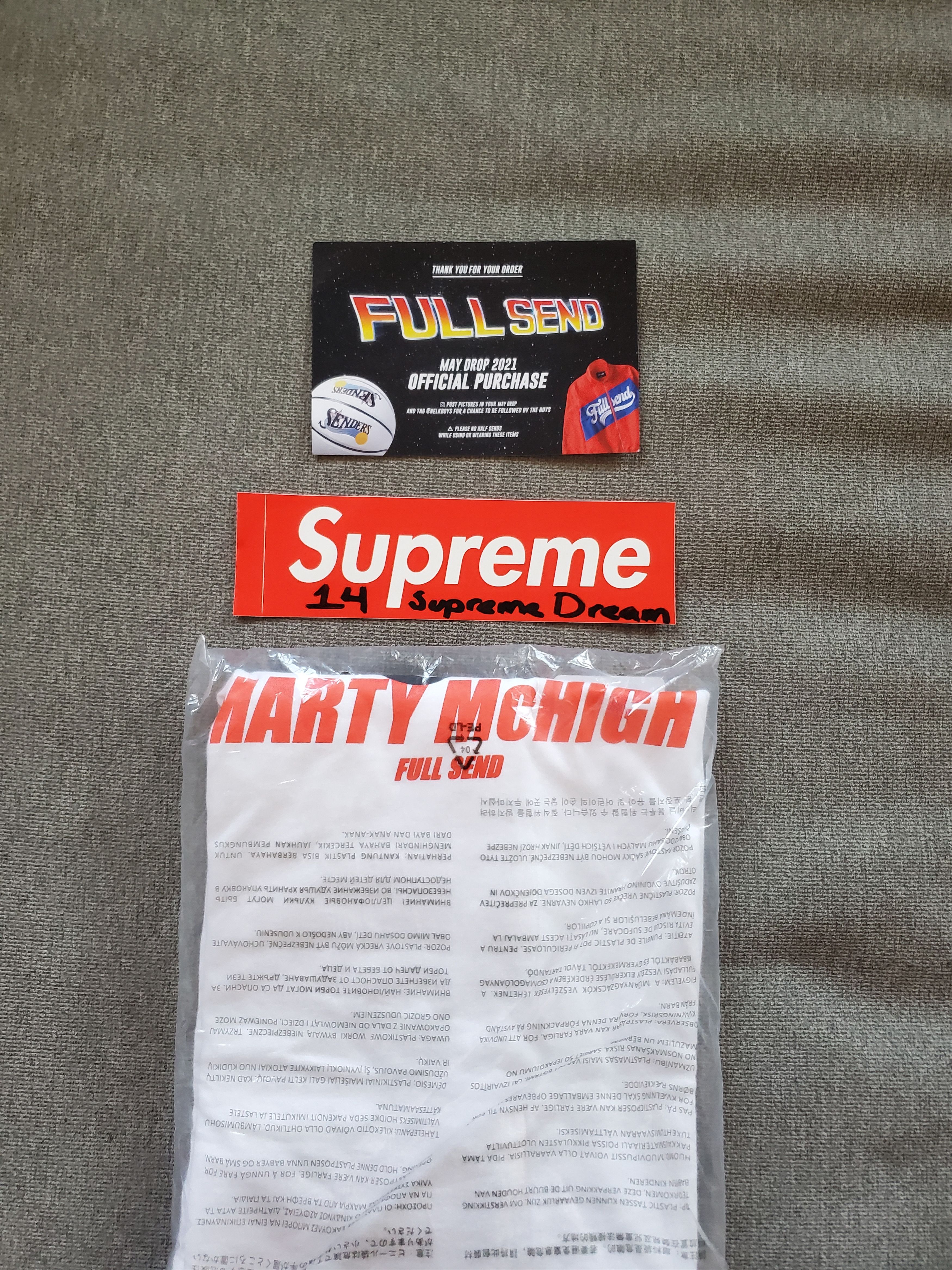 Full Send Marty McHigh Full Send T-Shirt Size US XL / EU 56 / 4 - 2 Thumbnail