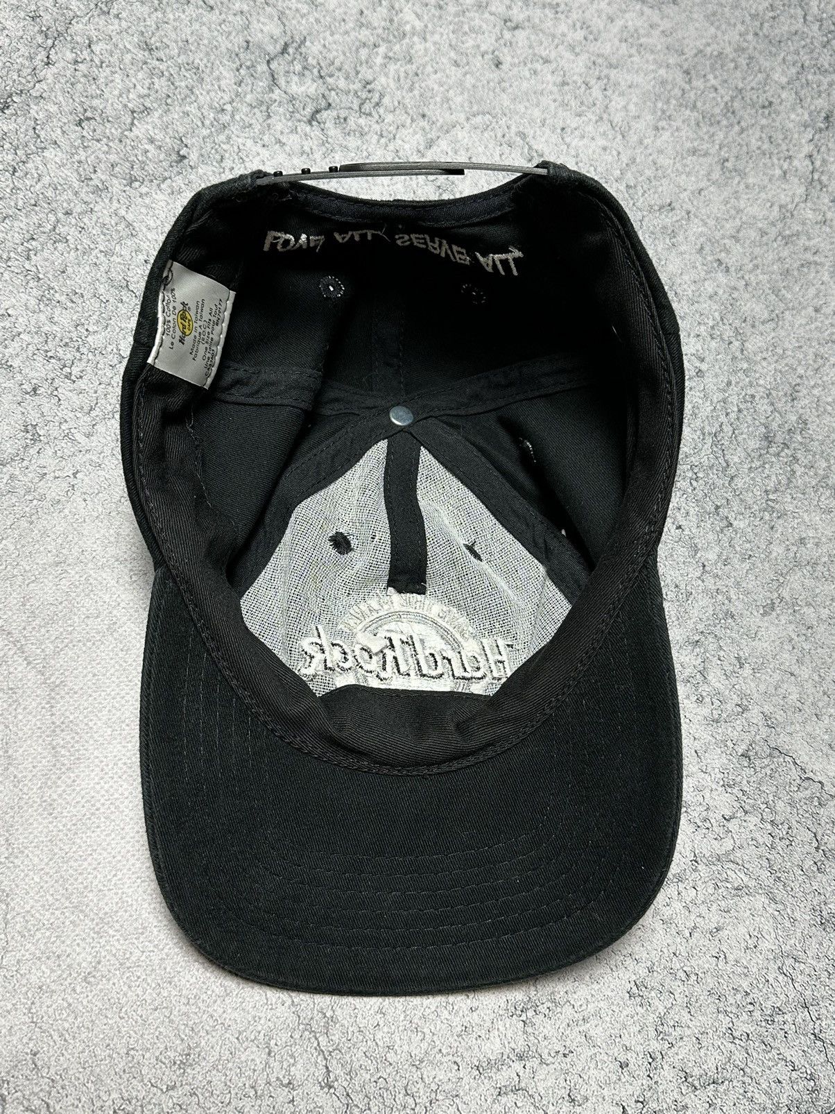 Hard Rock Cafe Vintage 90s Hard Rock Cafe Vancouver Canada Cap Size ONE SIZE - 11 Thumbnail