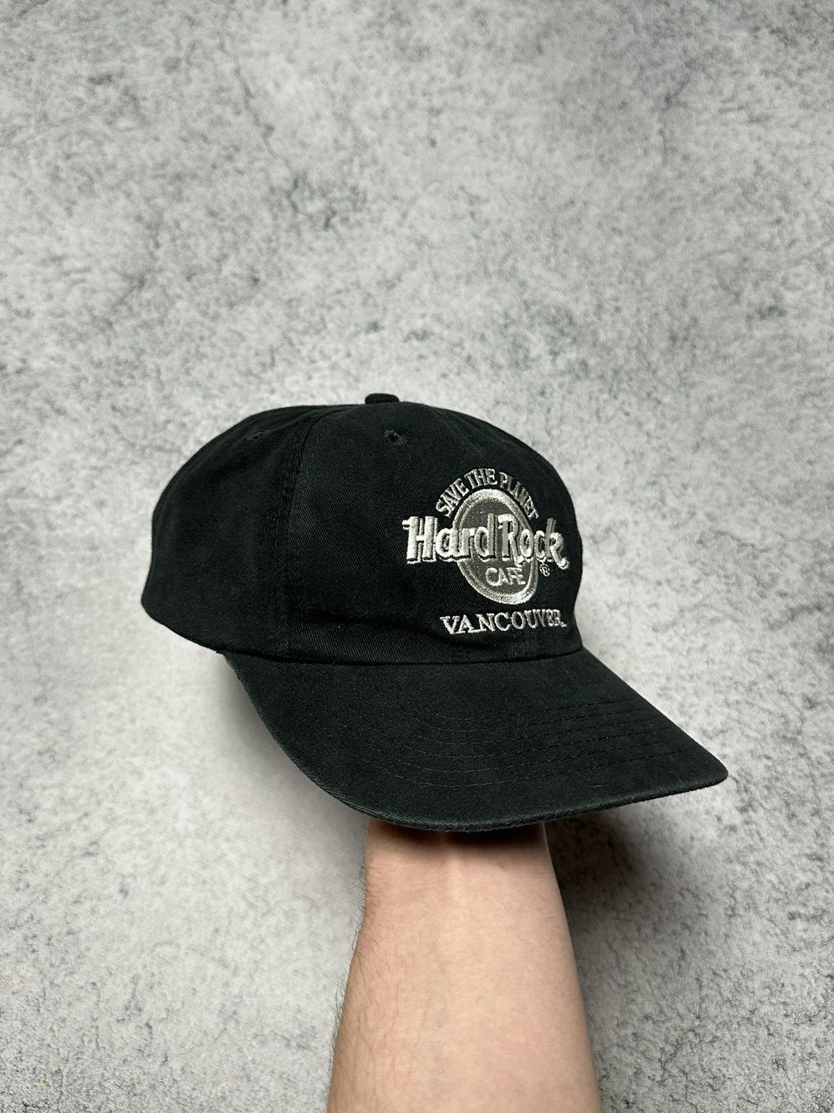 Hard Rock Cafe Vintage 90s Hard Rock Cafe Vancouver Canada Cap Size ONE SIZE - 4 Thumbnail