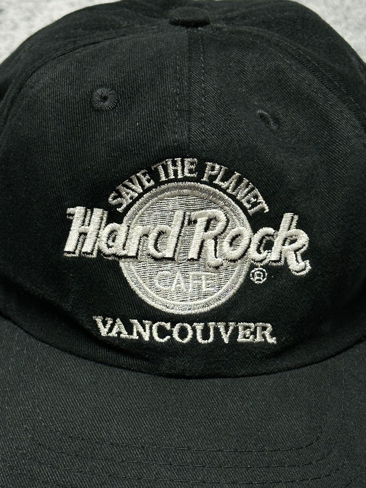 Hard Rock Cafe Vintage 90s Hard Rock Cafe Vancouver Canada Cap Size ONE SIZE - 2 Thumbnail