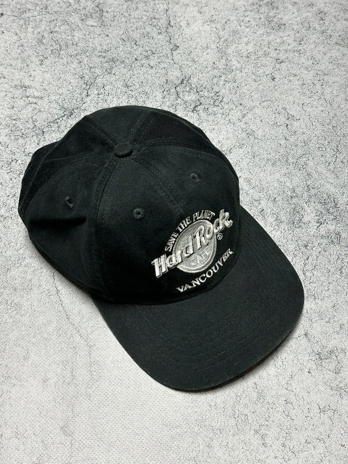 Hard Rock Cafe Vintage 90s Hard Rock Cafe Vancouver Canada Cap Size ONE SIZE - 7 Thumbnail
