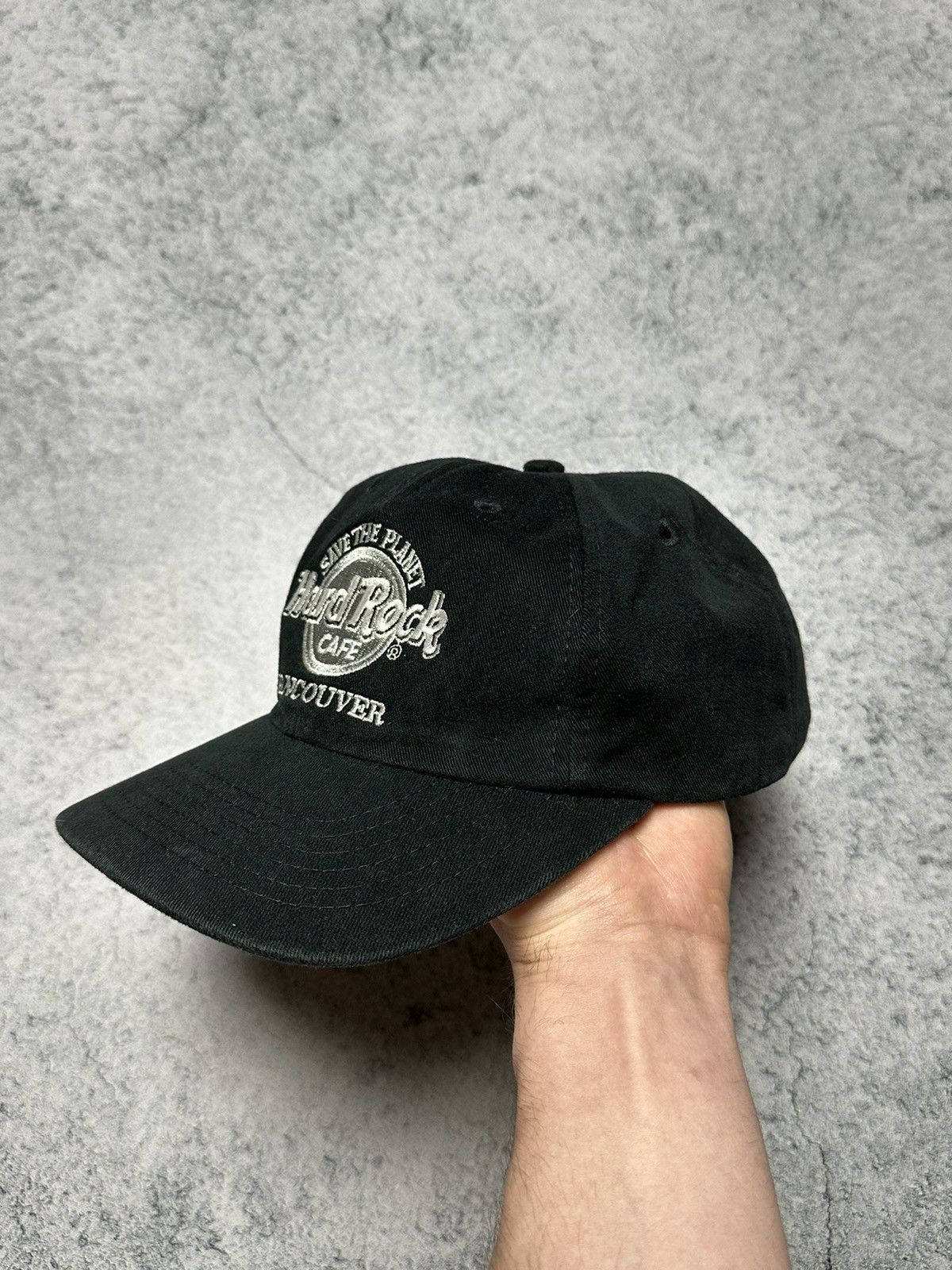 Hard Rock Cafe Vintage 90s Hard Rock Cafe Vancouver Canada Cap Size ONE SIZE - 5 Thumbnail