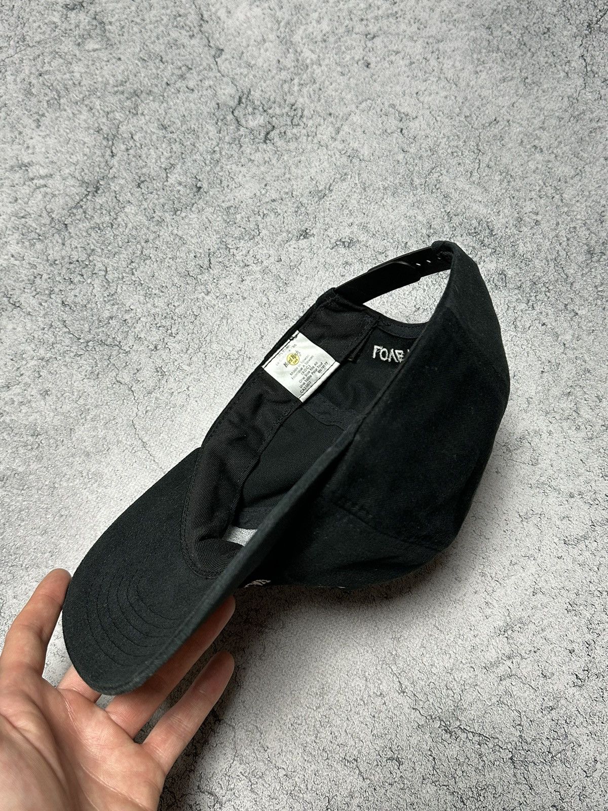 Hard Rock Cafe Vintage 90s Hard Rock Cafe Vancouver Canada Cap Size ONE SIZE - 12 Thumbnail