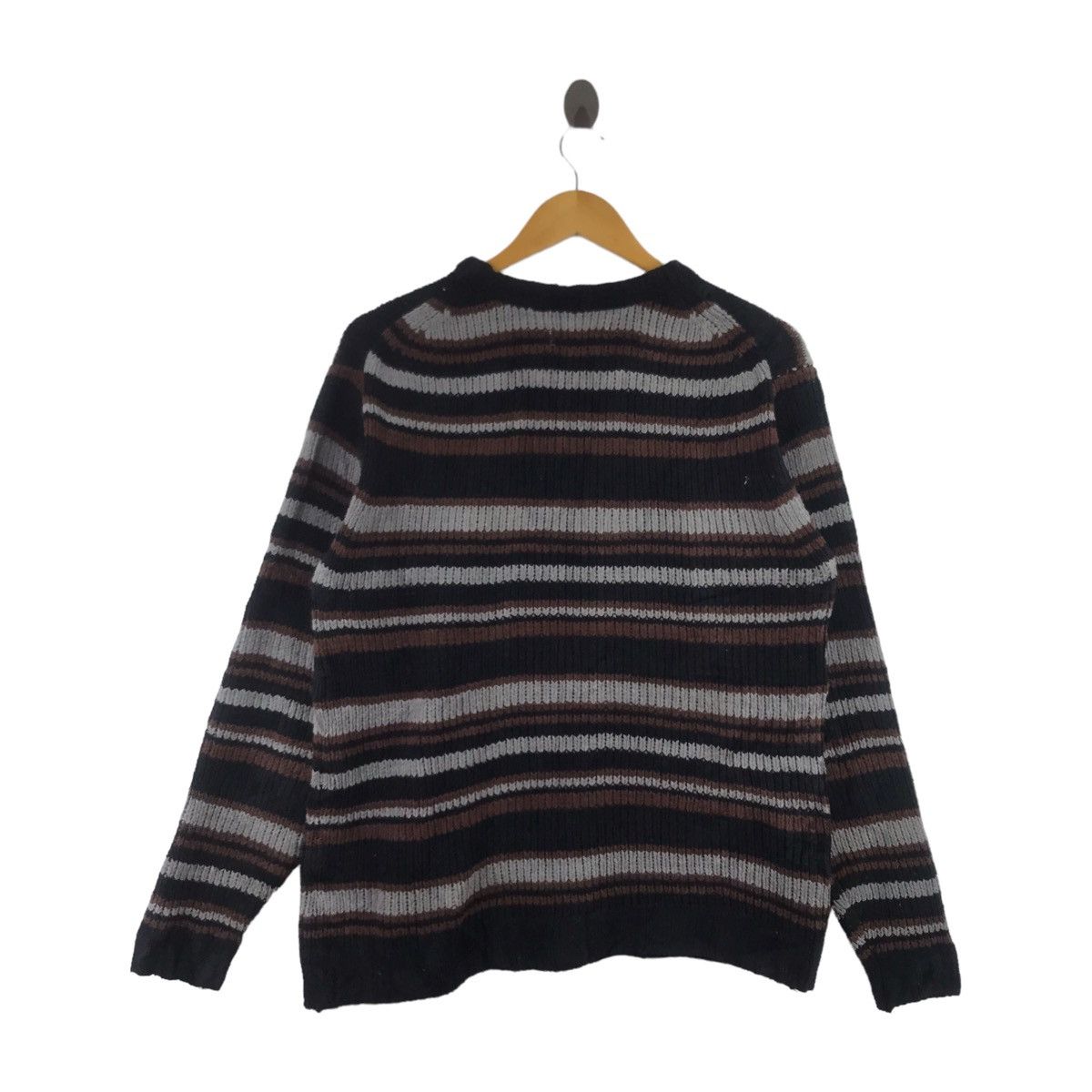 Vintage TITICACA Japanese Brand Stripes Knitwear Sweatshirt Size US M / EU 48-50 / 2 - 7 Thumbnail