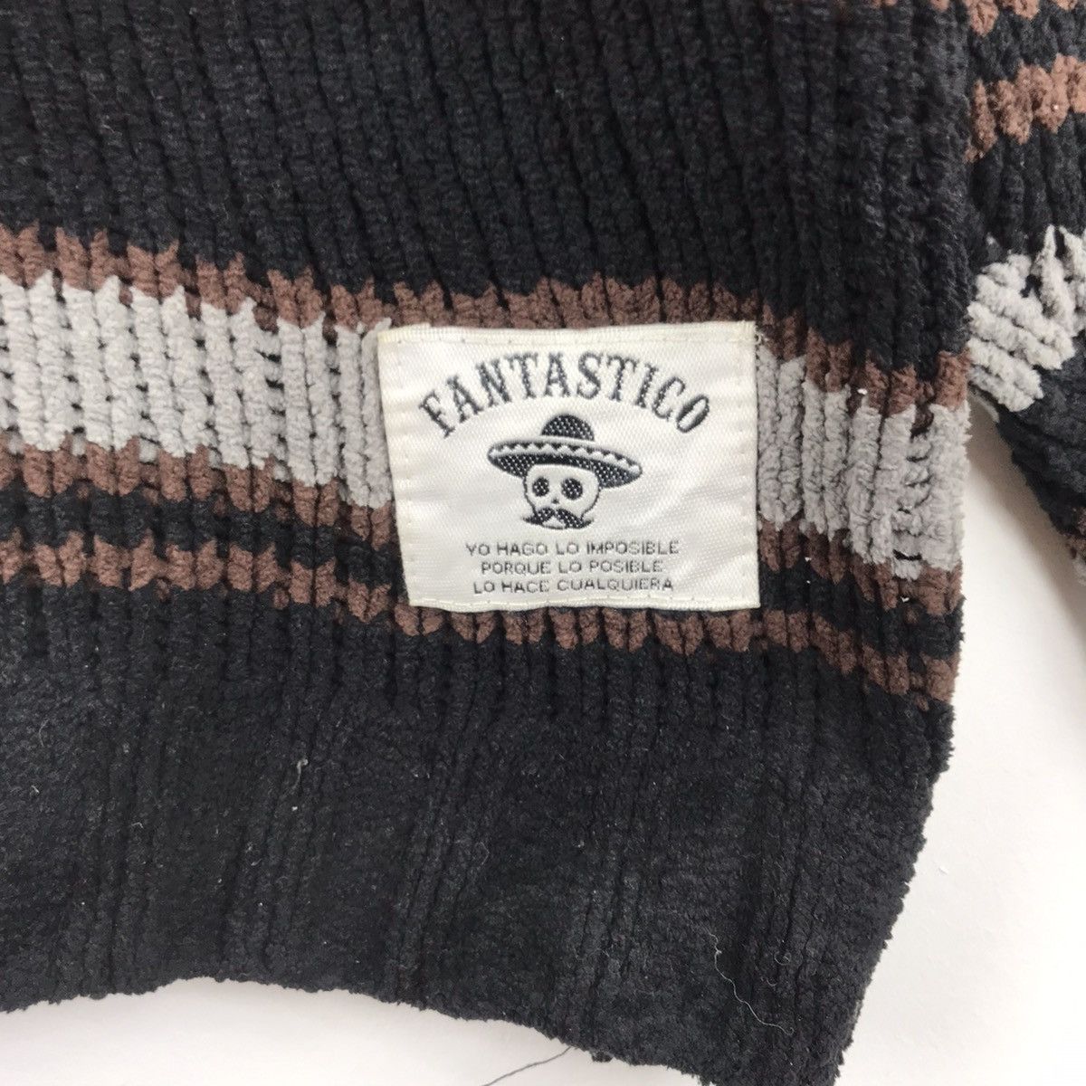 Vintage TITICACA Japanese Brand Stripes Knitwear Sweatshirt Size US M / EU 48-50 / 2 - 3 Thumbnail