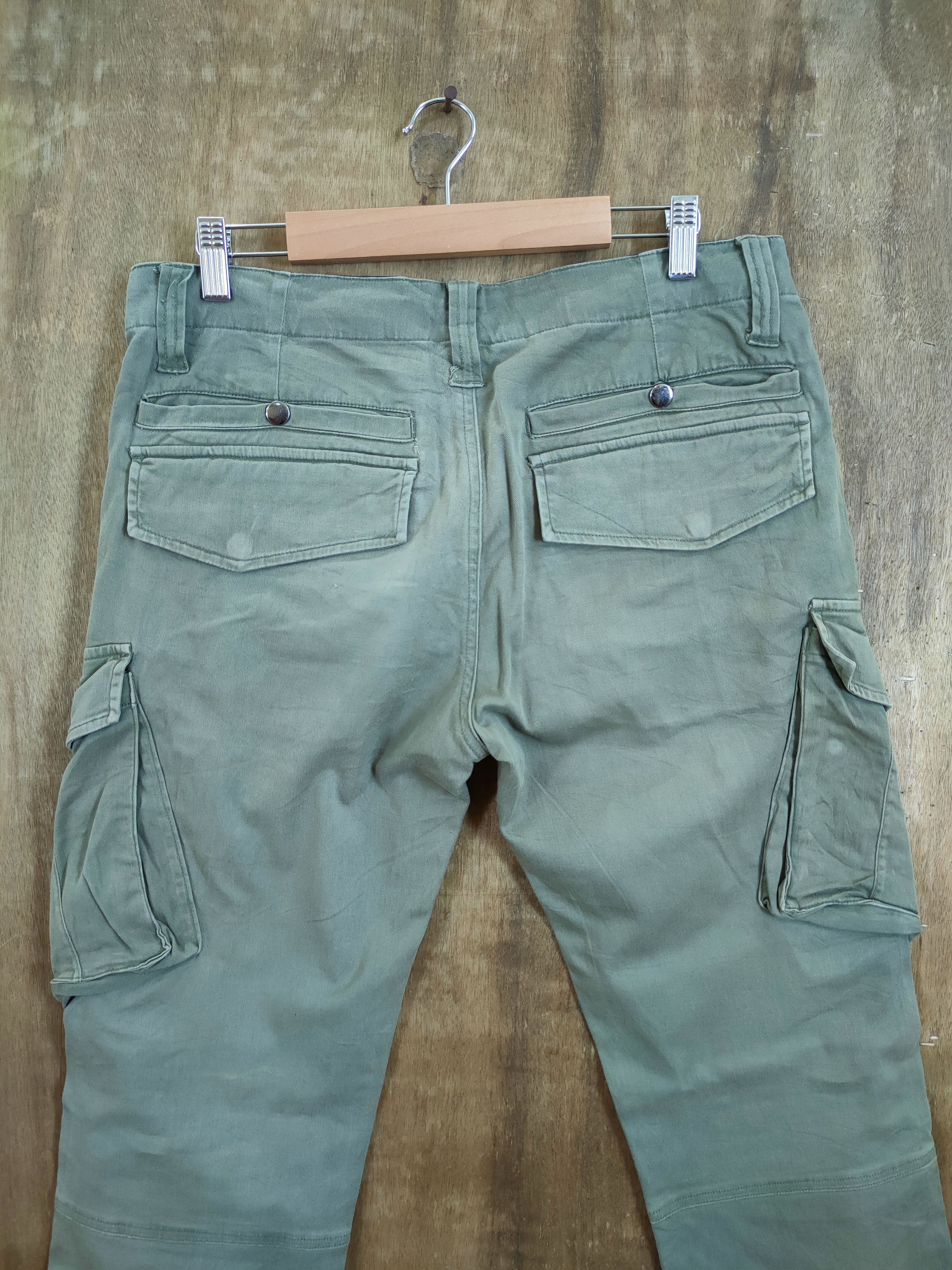 Japanese Brand Browny japan multi pocket tactical cargo pants #46-724 Size US 31 - 8 Thumbnail