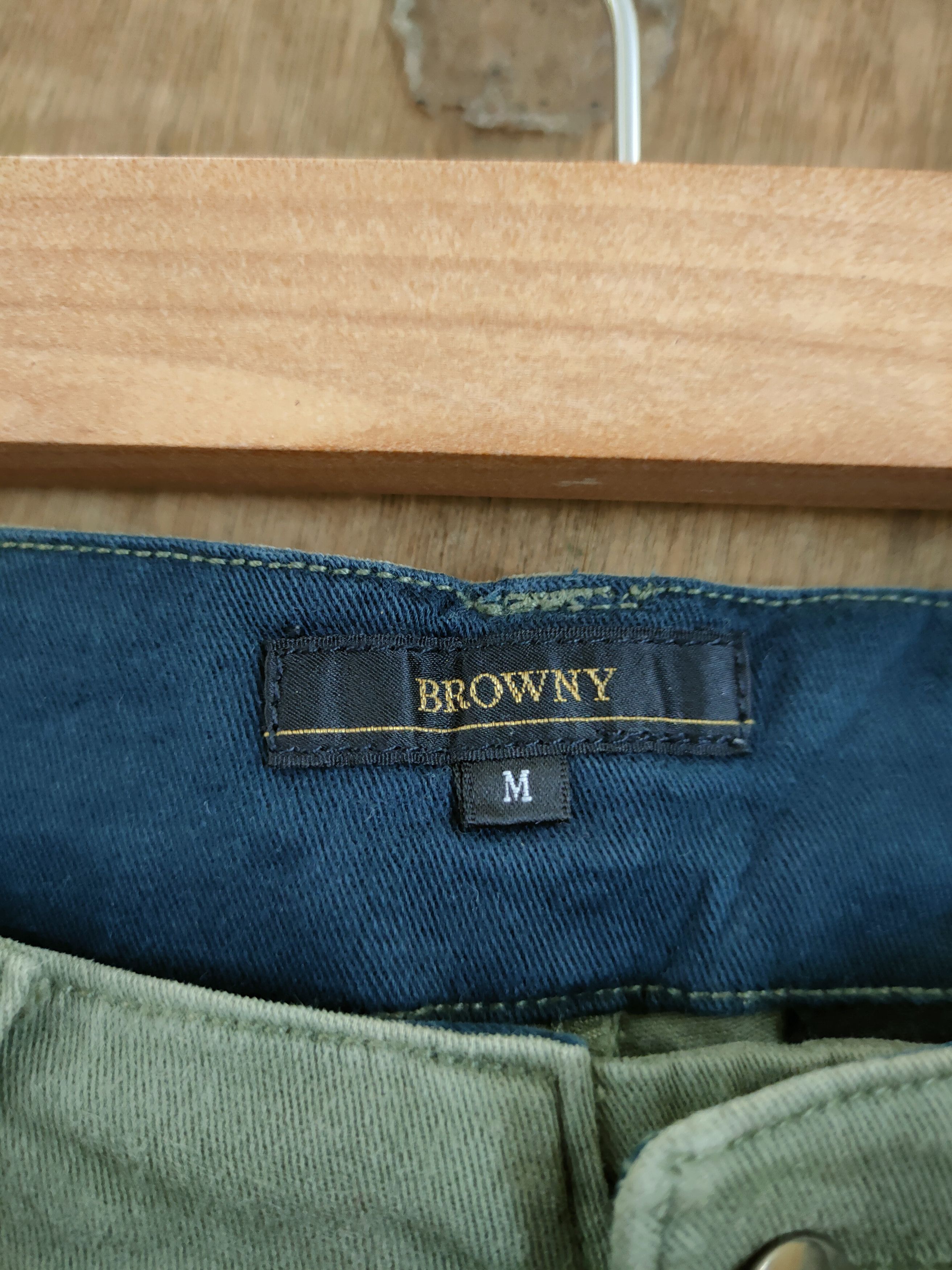 Japanese Brand Browny japan multi pocket tactical cargo pants #46-724 Size US 31 - 4 Thumbnail