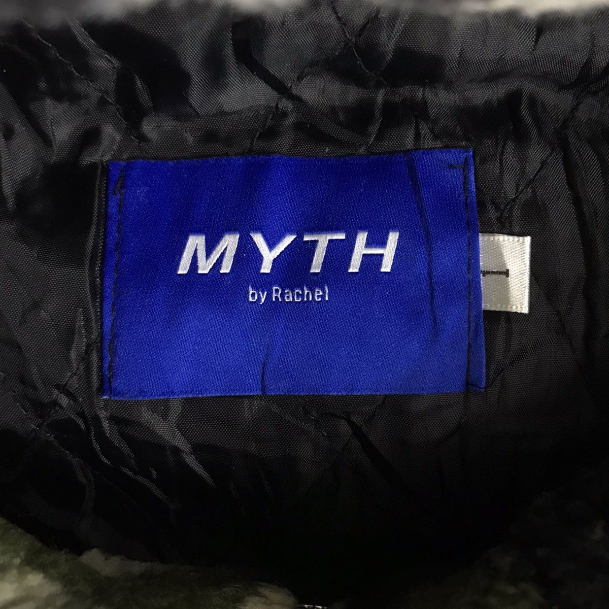 Vintage MYTH By RACHEL Deep Pile Camouflage Sherpa Zipper Sweater Size US L / EU 52-54 / 3 - 3 Thumbnail