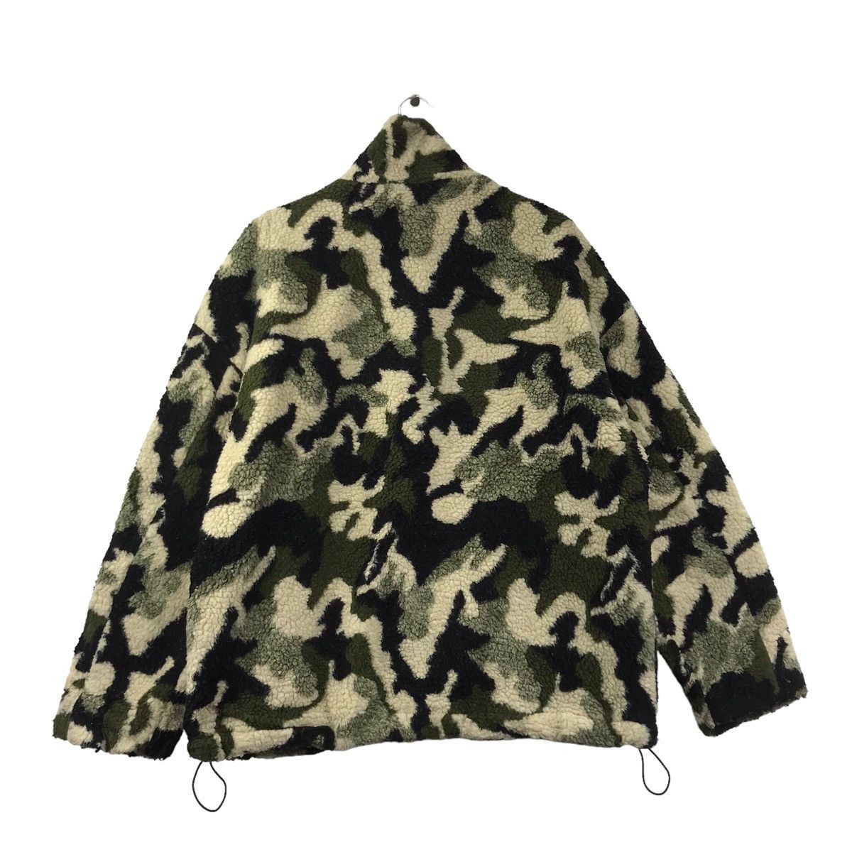 Vintage MYTH By RACHEL Deep Pile Camouflage Sherpa Zipper Sweater Size US L / EU 52-54 / 3 - 6 Thumbnail