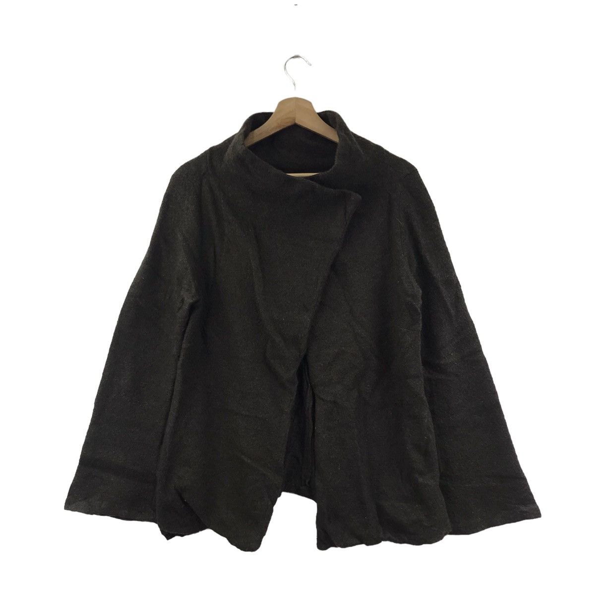 Vintage EMIT OF ENERGY By Ray Beams Brown Cardigan Sweatshirt Size US M / EU 48-50 / 2 - 1 Thumbnail