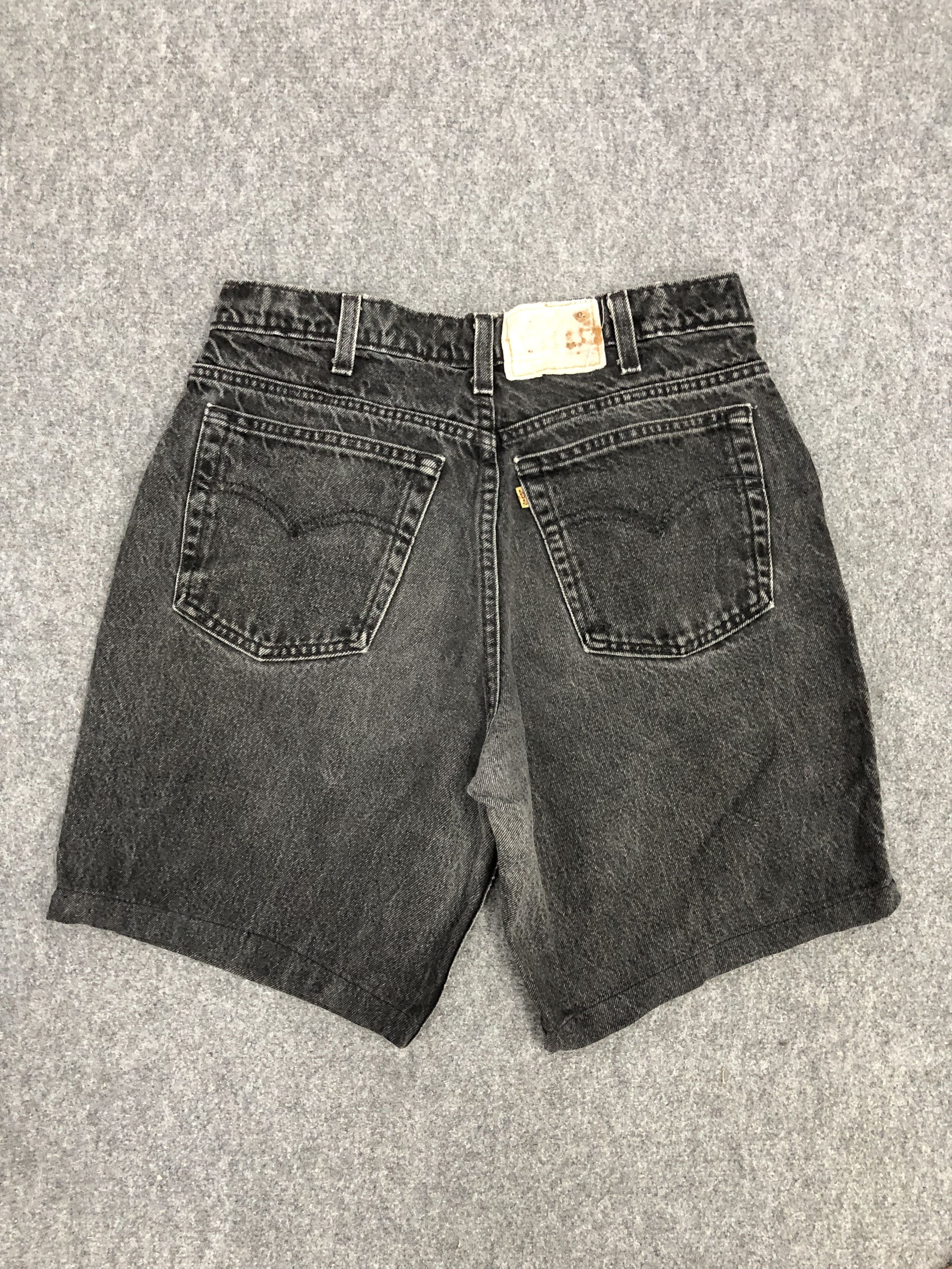 Levi's Vintage 90s Levis Cropped Black Jeans DP1152 Size US 32 / EU 48 - 1 Thumbnail