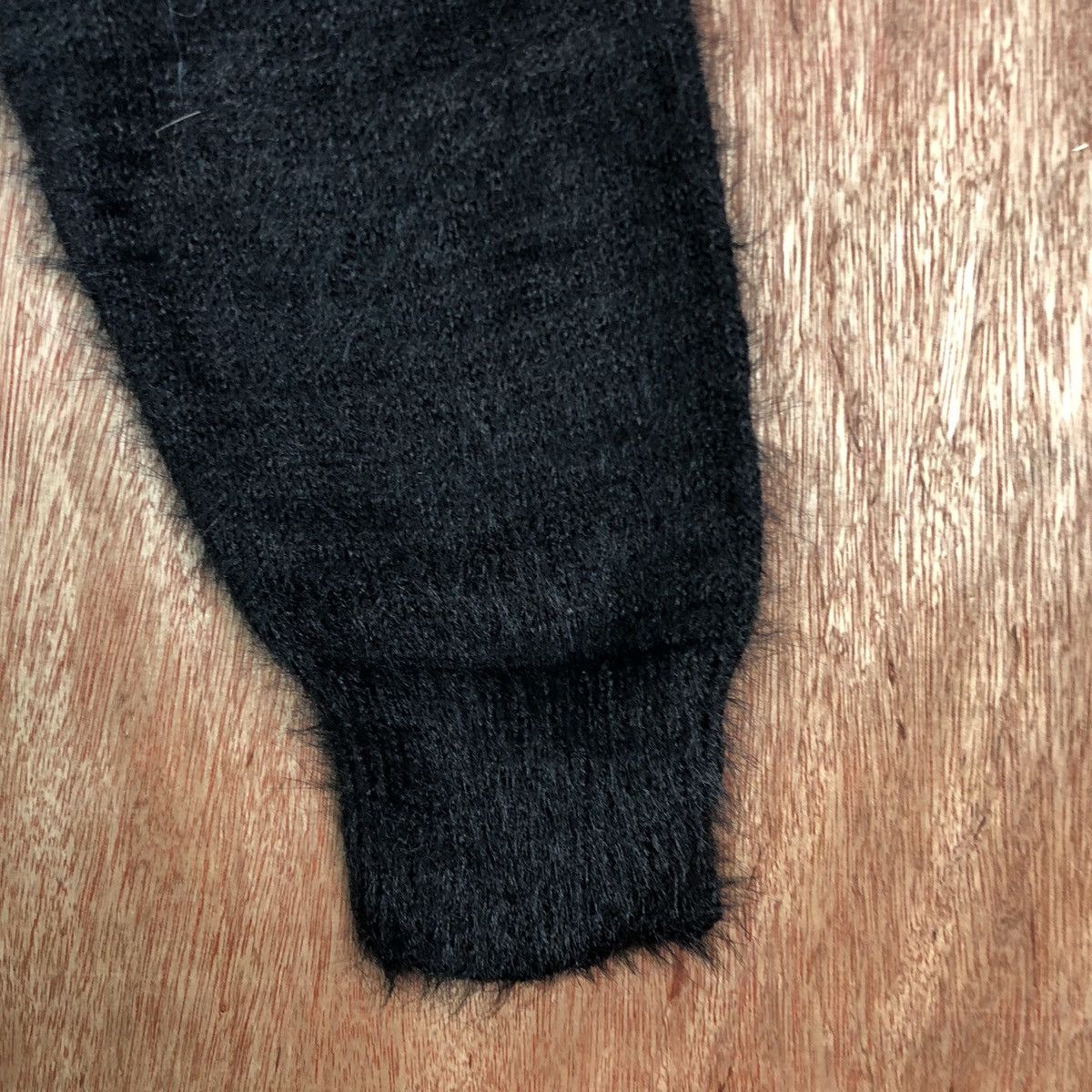 Homespun Knitwear Marble Waltz Black Mohair Shag Shaggy Knitwear Size US M / EU 48-50 / 2 - 4 Thumbnail