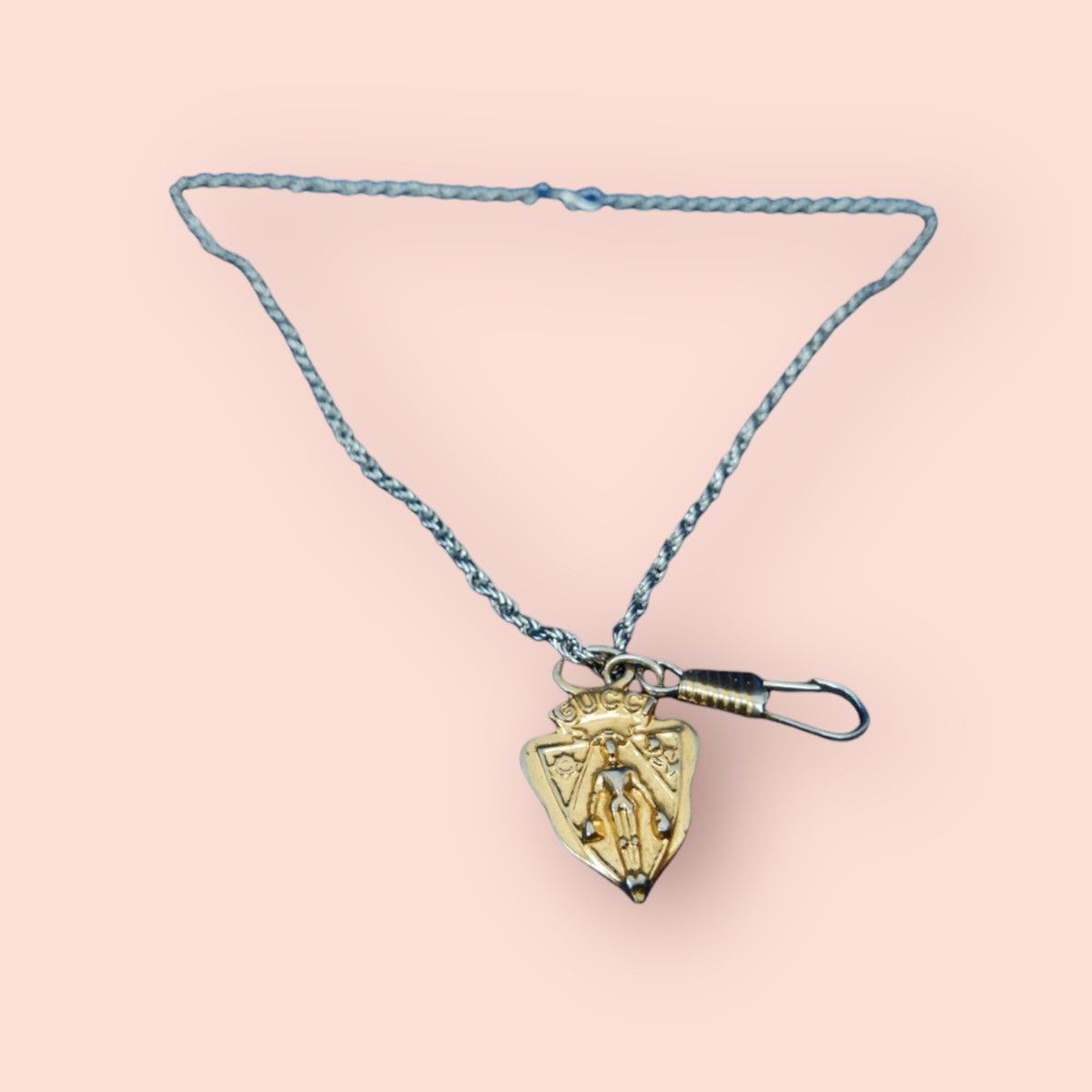 Designer × Vintage REPURPOSE NECKLACE VINTAGE GUCCI PENDANT Size ONE SIZE - 6 Thumbnail