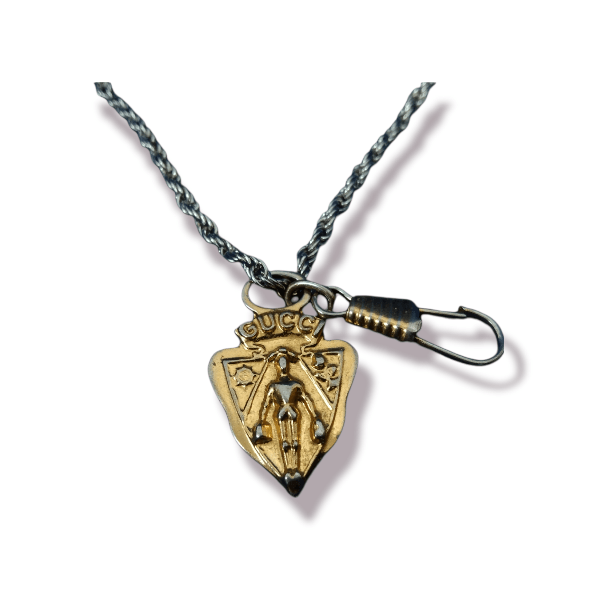 Designer × Vintage REPURPOSE NECKLACE VINTAGE GUCCI PENDANT Size ONE SIZE - 10 Thumbnail