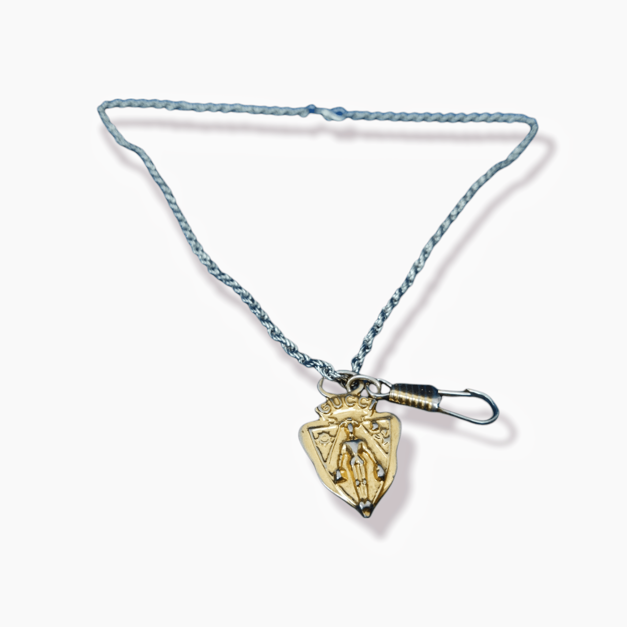 Designer × Vintage REPURPOSE NECKLACE VINTAGE GUCCI PENDANT Size ONE SIZE - 9 Thumbnail
