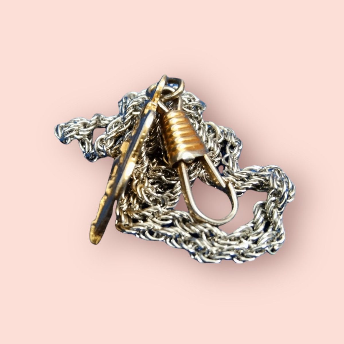Designer × Vintage REPURPOSE NECKLACE VINTAGE GUCCI PENDANT Size ONE SIZE - 8 Thumbnail