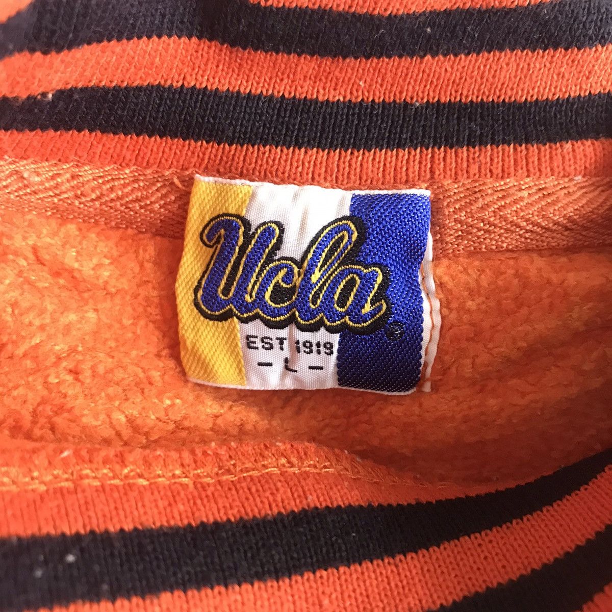 Vintage UCLA BRUINS University Long Orange Sweatshirt Size US L / EU 52-54 / 3 - 4 Thumbnail