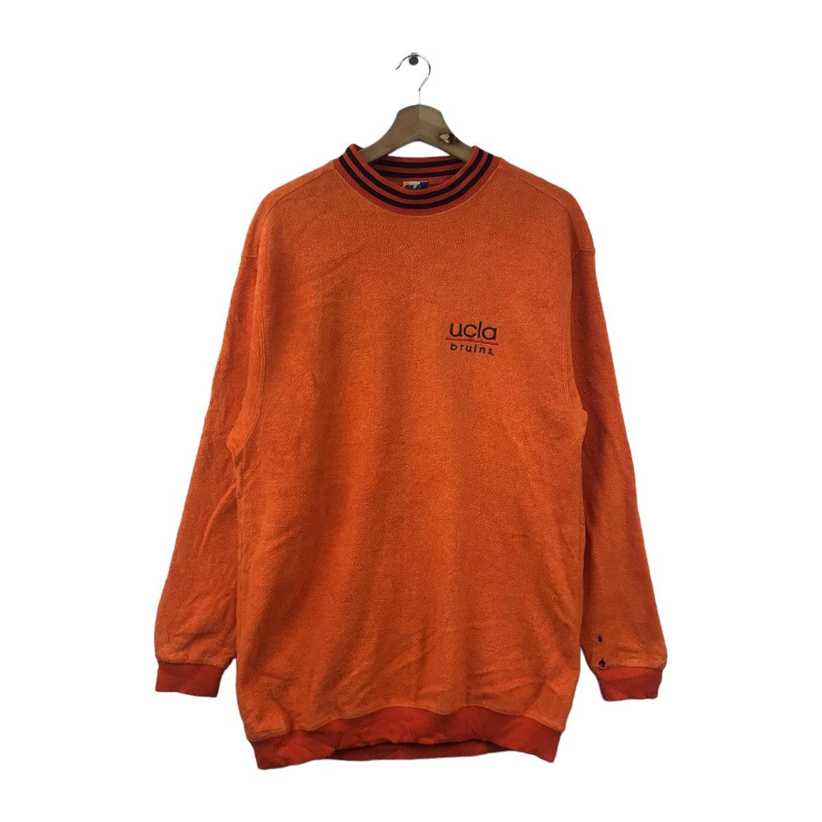 Vintage UCLA BRUINS University Long Orange Sweatshirt Size US L / EU 52-54 / 3 - 1 Thumbnail