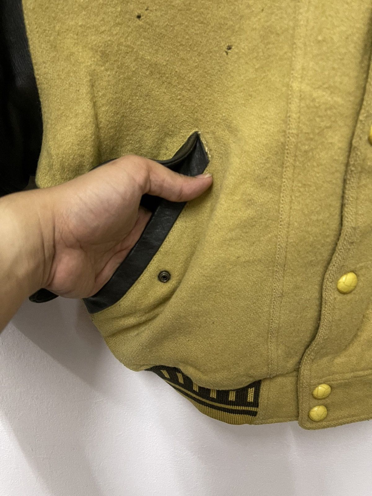Japanese Brand × Vintage Vintage Pazzo Club 1986 Sleeve Leather Size US M / EU 48-50 / 2 - 4 Thumbnail