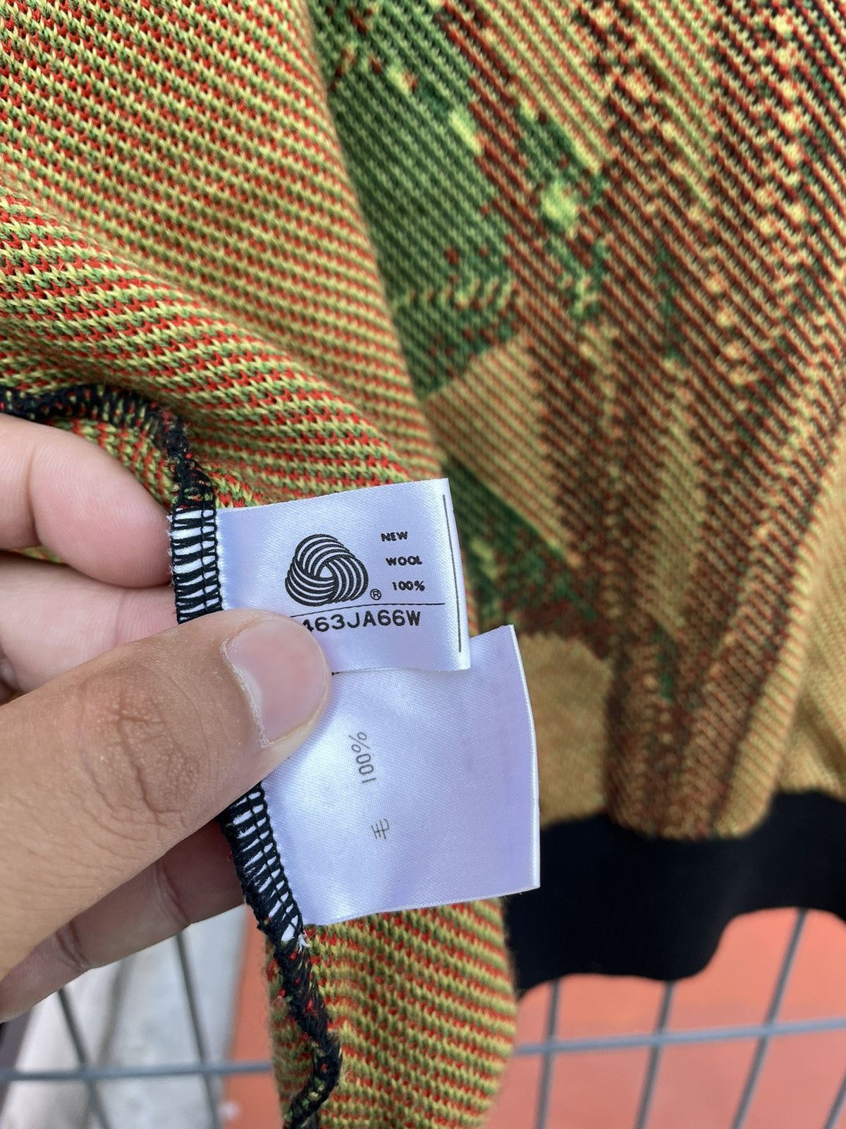 Aran Isles Knitwear × Japanese Brand P4 FLORAL WOOL KNITWEAR Size US M / EU 48-50 / 2 - 7 Thumbnail