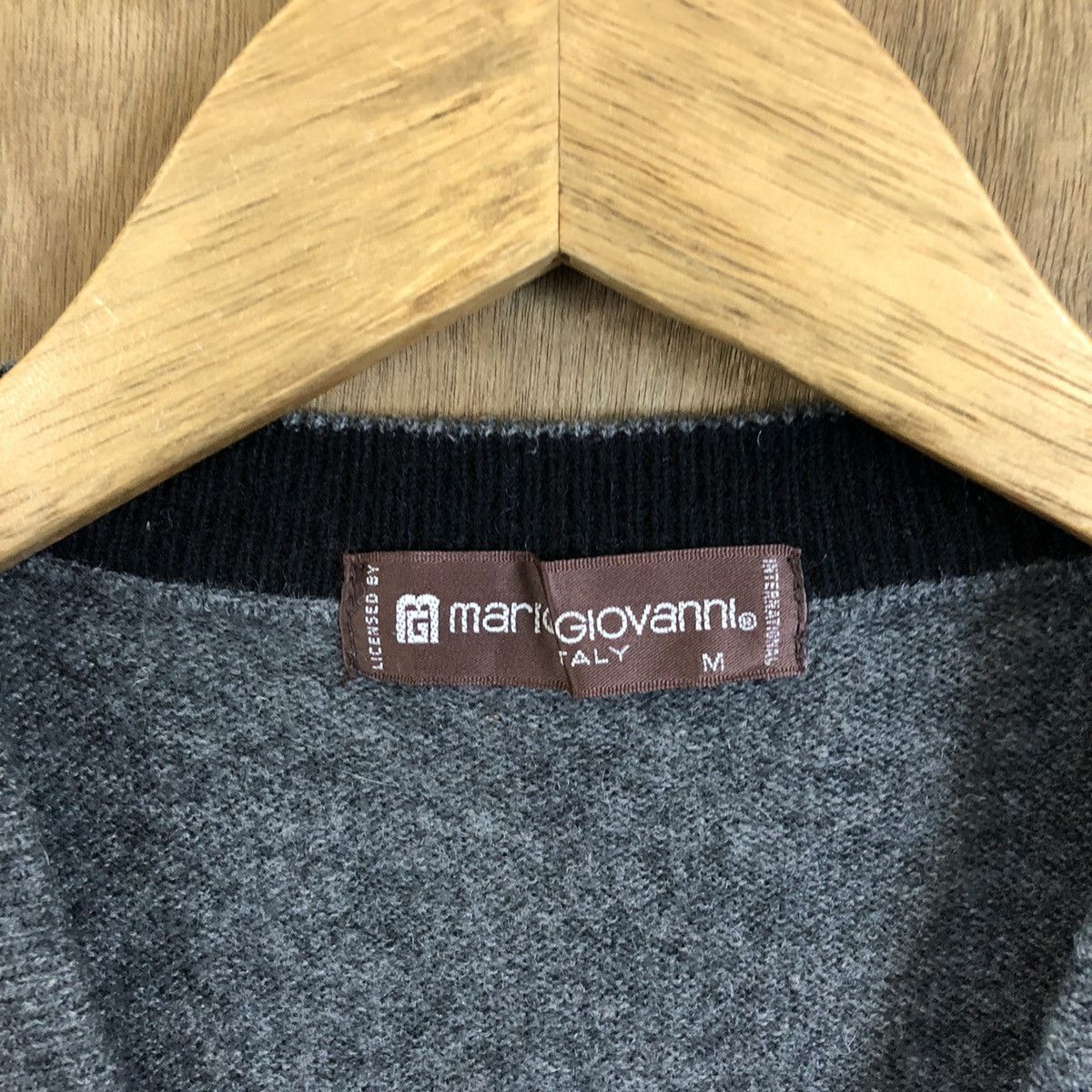 Other Mario Giorami Grey Vest Cardigan Knitwear #118 Size US M / EU 48-50 / 2 - 4 Thumbnail