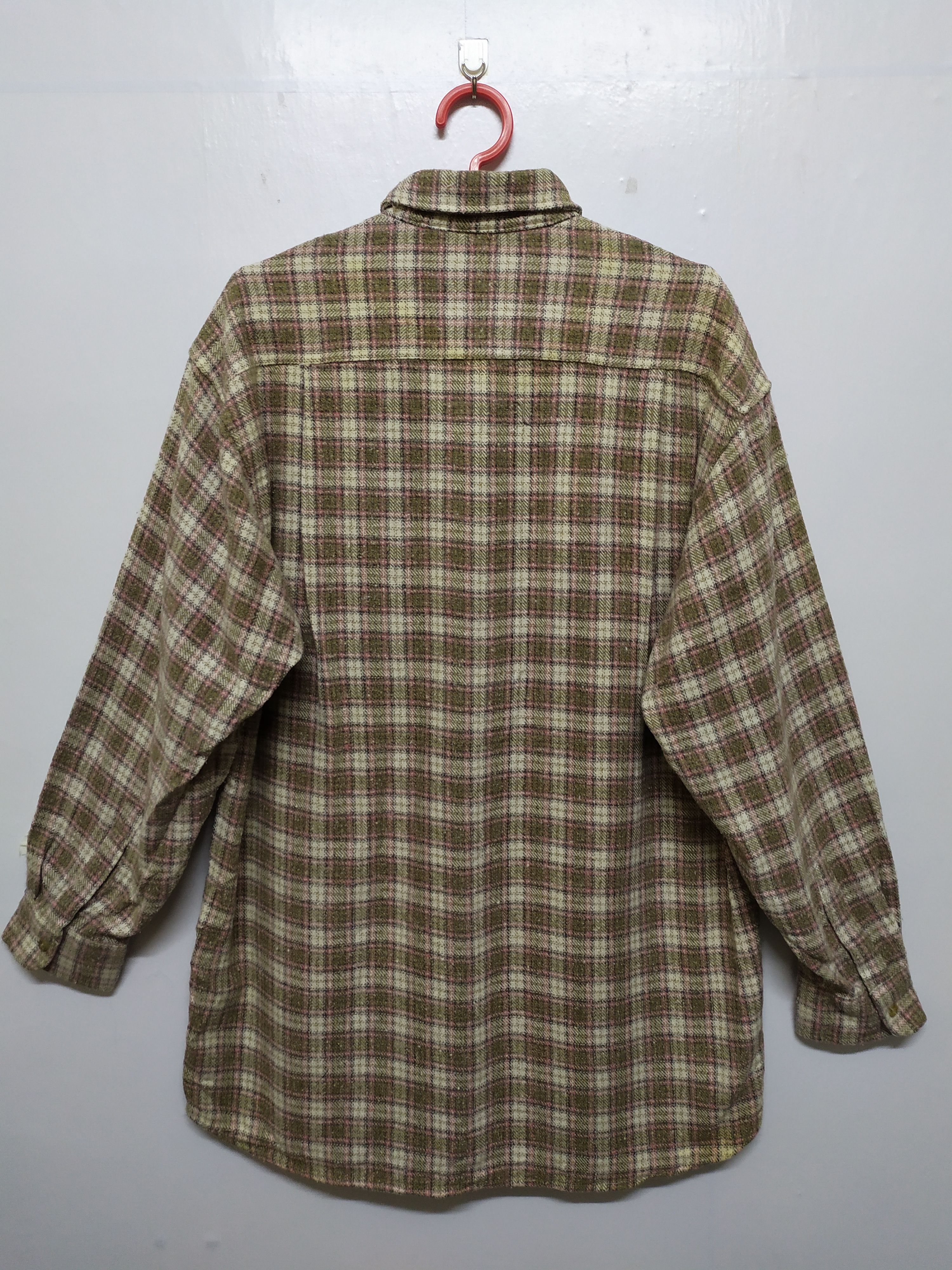 Flannel × Japanese Brand × Vintage VINTAGE MOOTREN CHECKERED SHIRT / BUTTON UP SHIRT Size US L / EU 52-54 / 3 - 8 Thumbnail