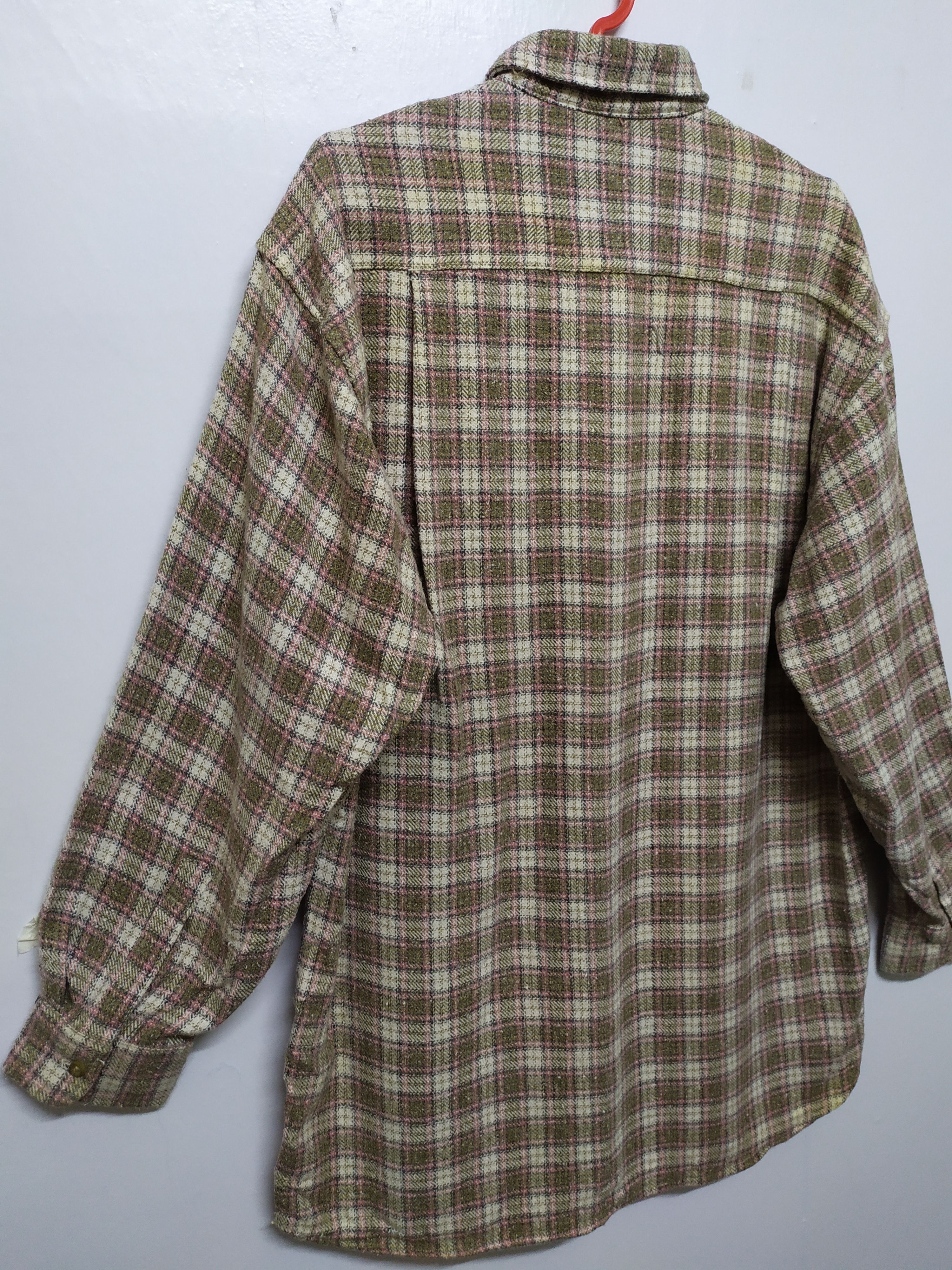 Flannel × Japanese Brand × Vintage VINTAGE MOOTREN CHECKERED SHIRT / BUTTON UP SHIRT Size US L / EU 52-54 / 3 - 7 Thumbnail