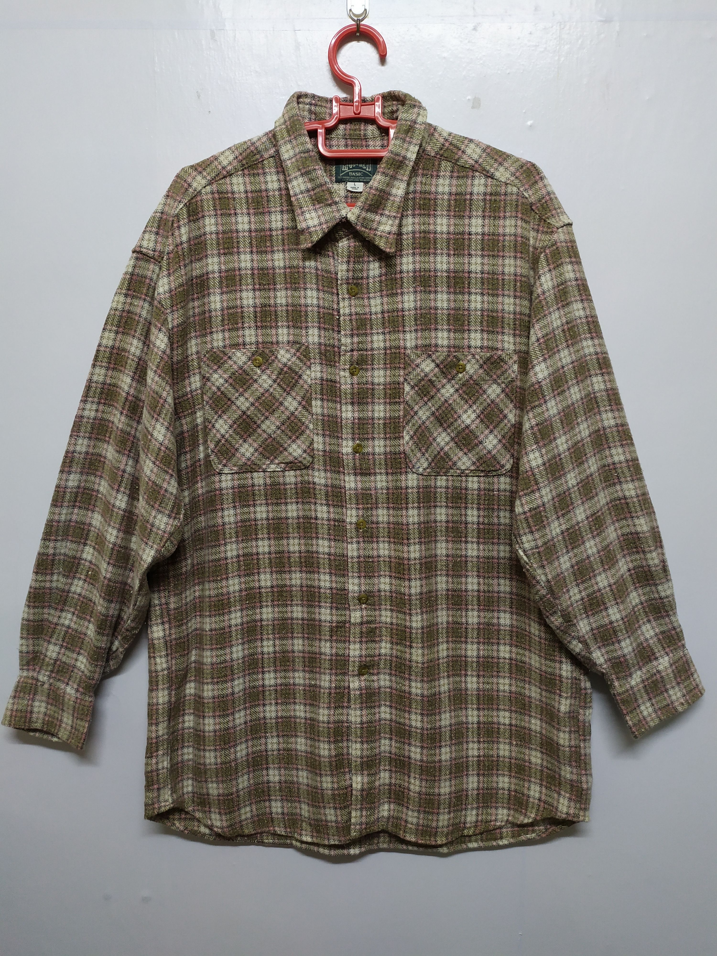 Flannel × Japanese Brand × Vintage VINTAGE MOOTREN CHECKERED SHIRT / BUTTON UP SHIRT Size US L / EU 52-54 / 3 - 1 Thumbnail