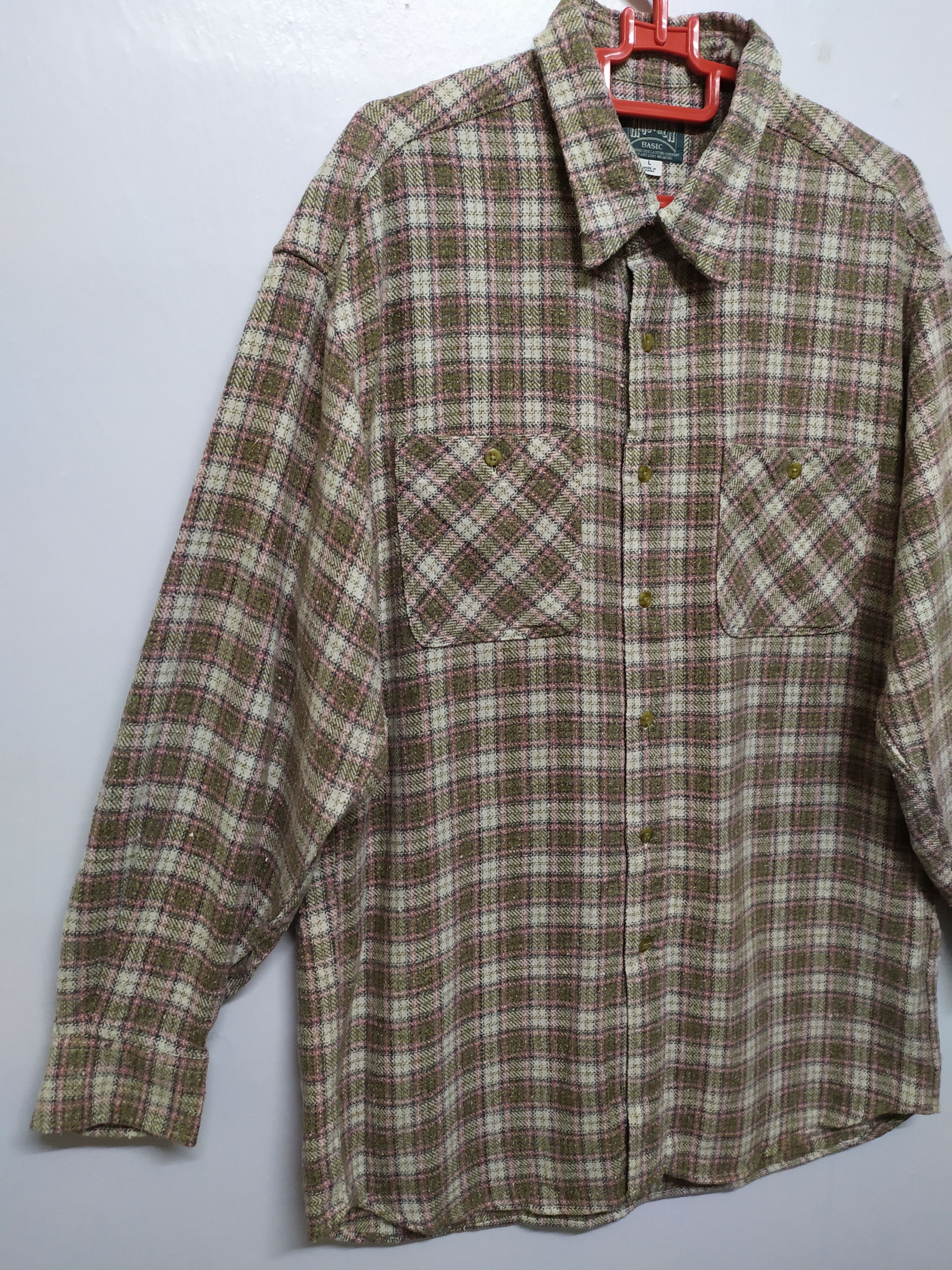 Flannel × Japanese Brand × Vintage VINTAGE MOOTREN CHECKERED SHIRT / BUTTON UP SHIRT Size US L / EU 52-54 / 3 - 3 Thumbnail
