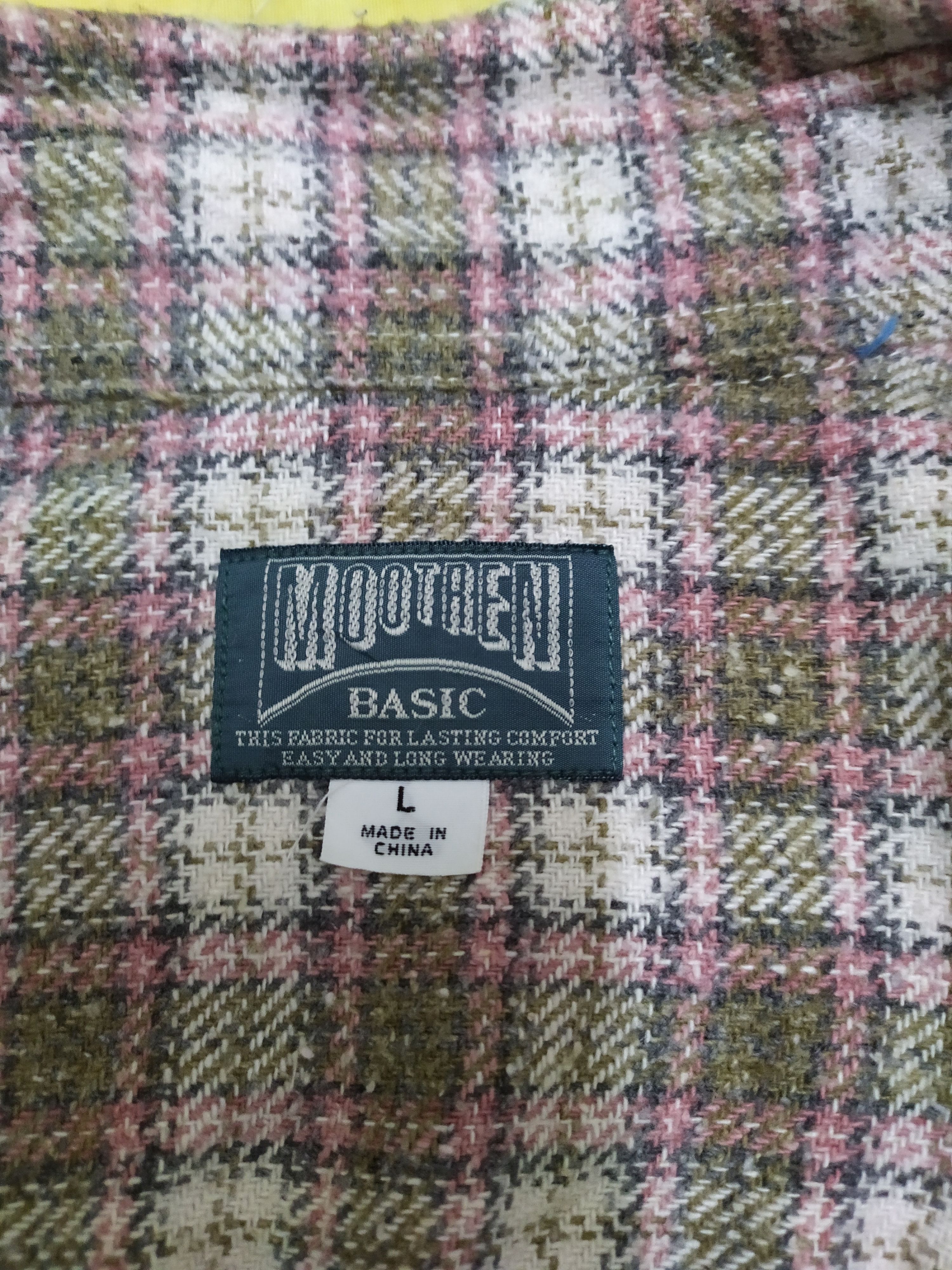 Flannel × Japanese Brand × Vintage VINTAGE MOOTREN CHECKERED SHIRT / BUTTON UP SHIRT Size US L / EU 52-54 / 3 - 9 Thumbnail